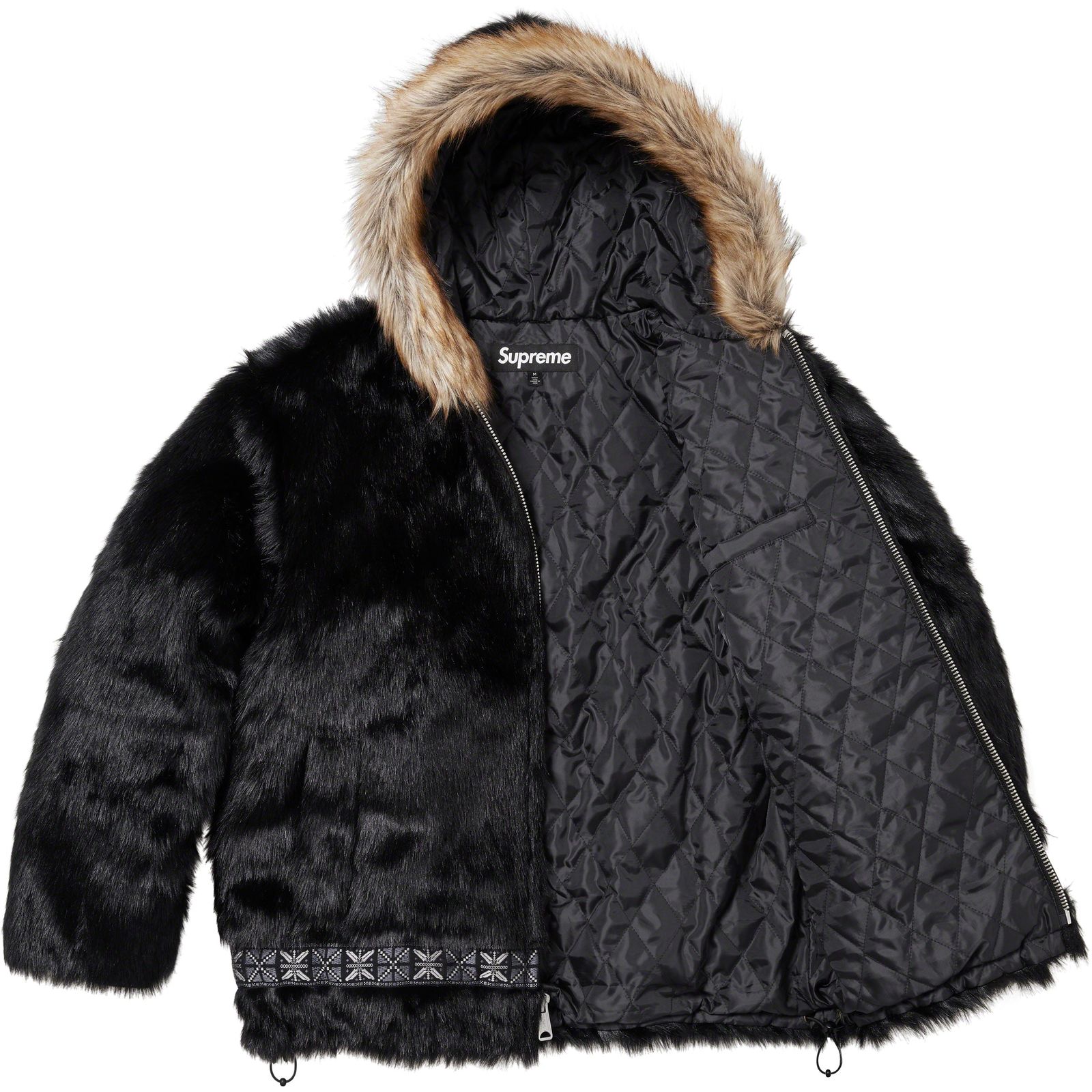 Faux Fur Parka