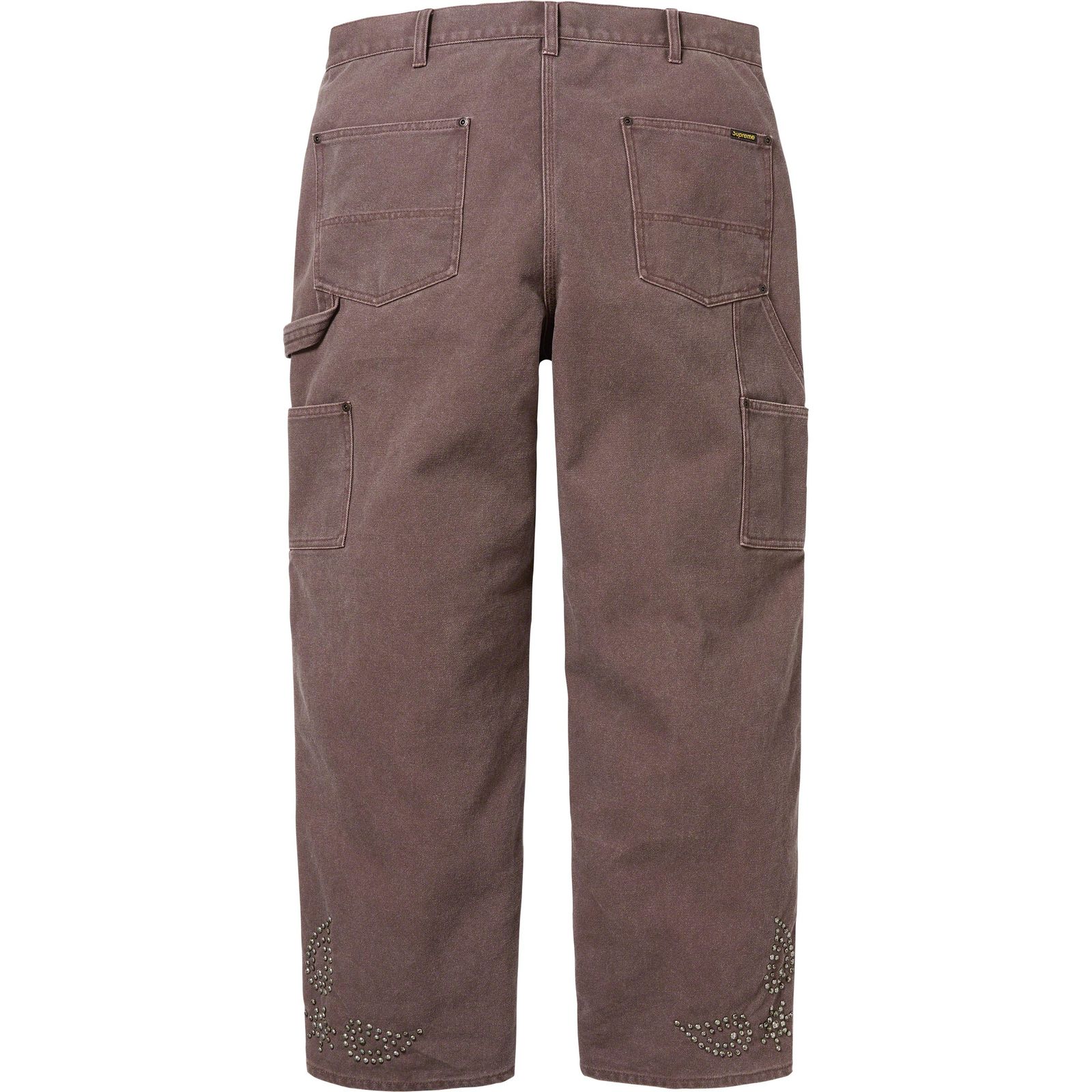 Paisley Studded Double Knee Painter Pant