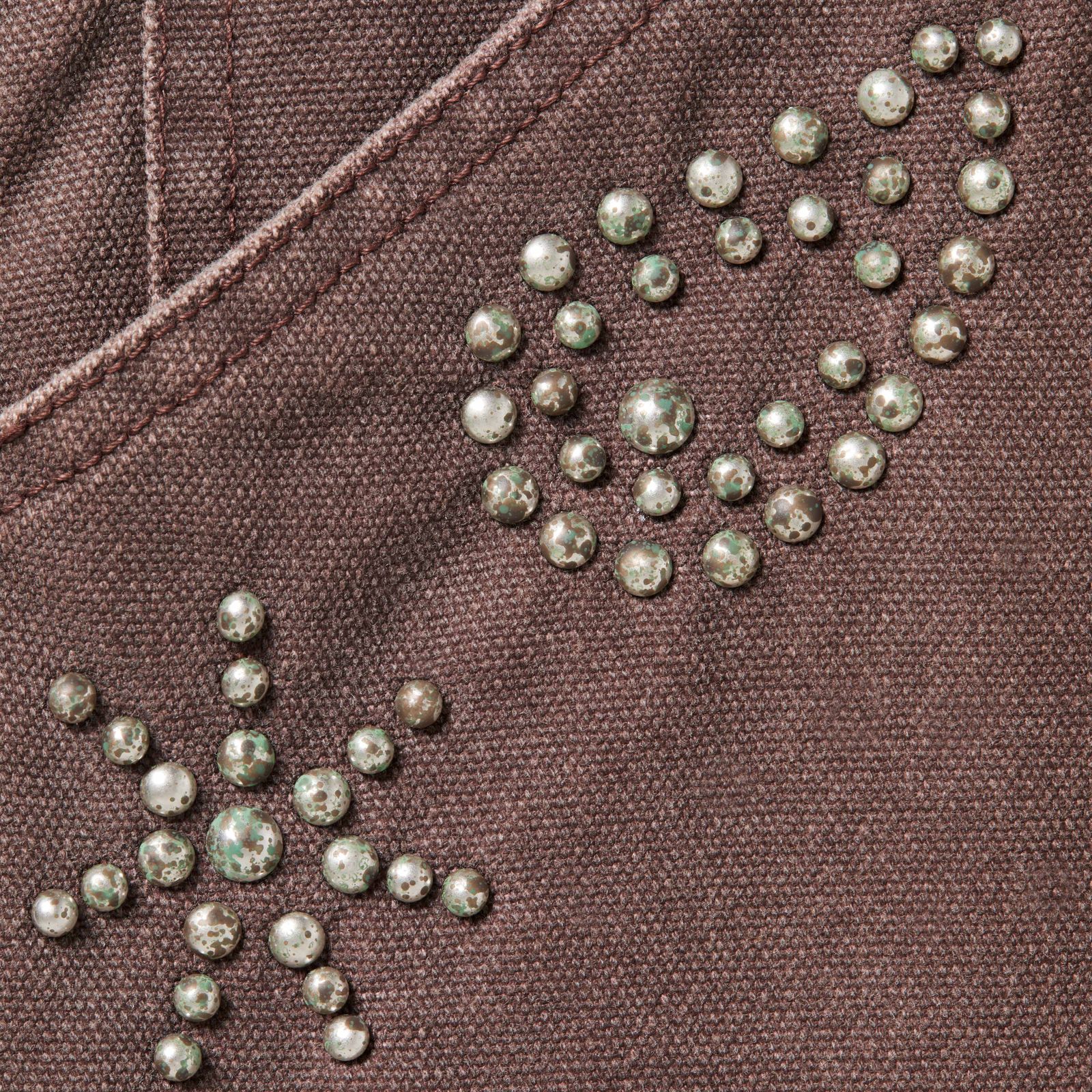 Paisley Studded Double Knee Painter Pant