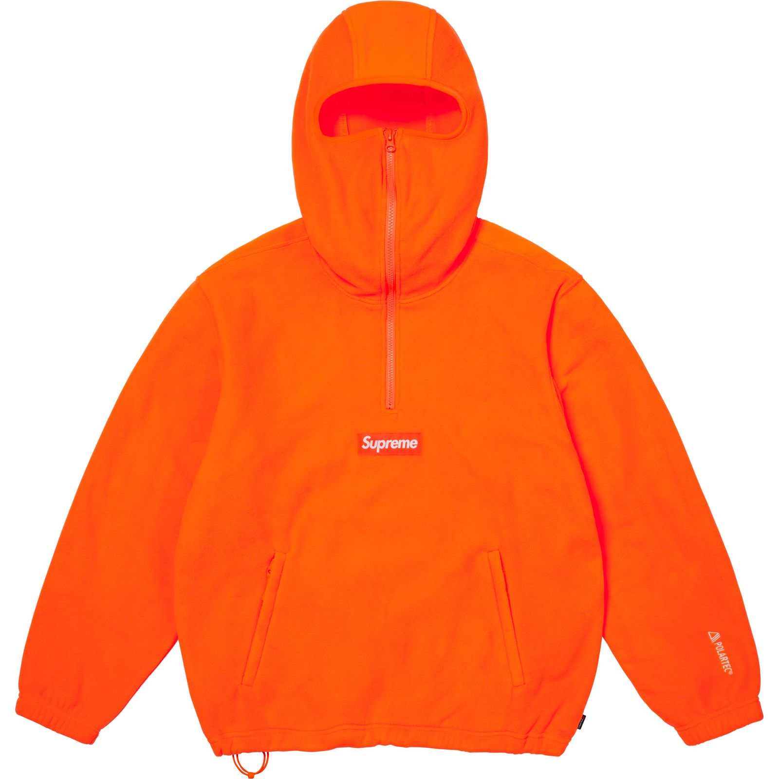 Polartec® Facemask Half Zip Hooded Sweatshirt