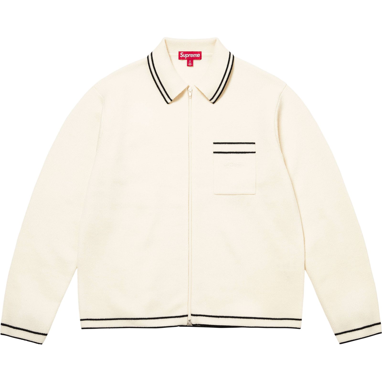 Zip Up Polo Sweater