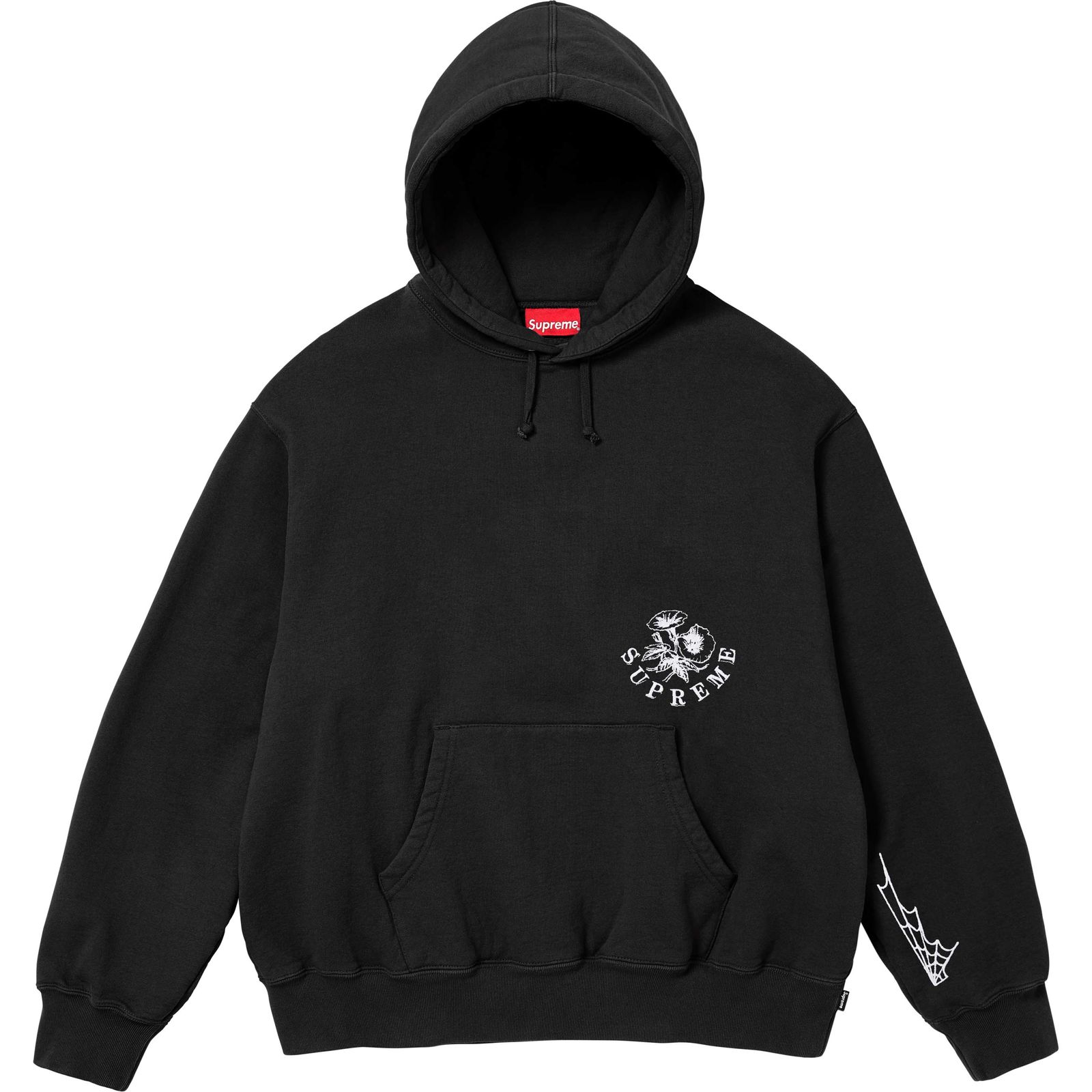 Wild Embroidered Hooded Sweatshirt
