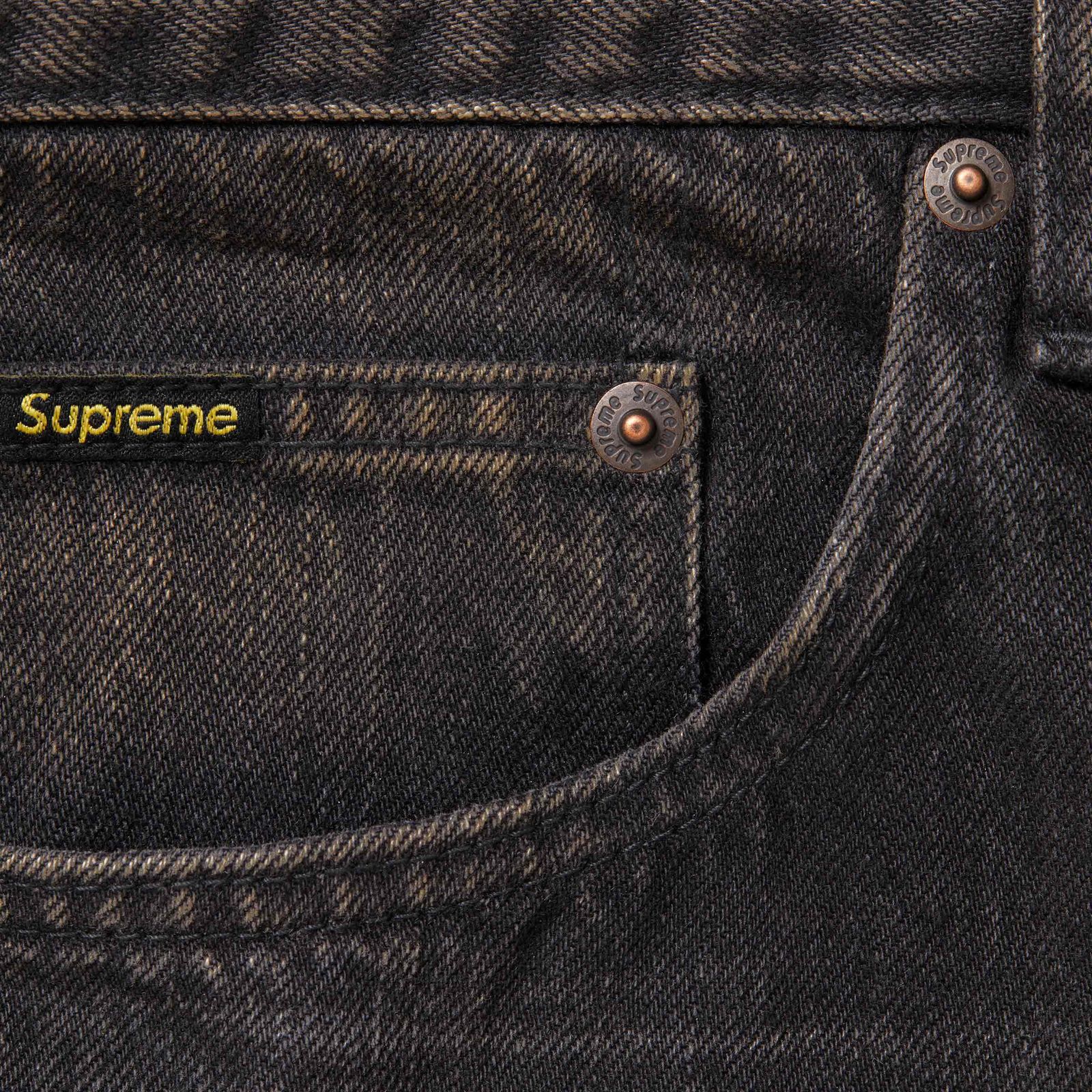 Distressed Loose Fit Selvedge Jean