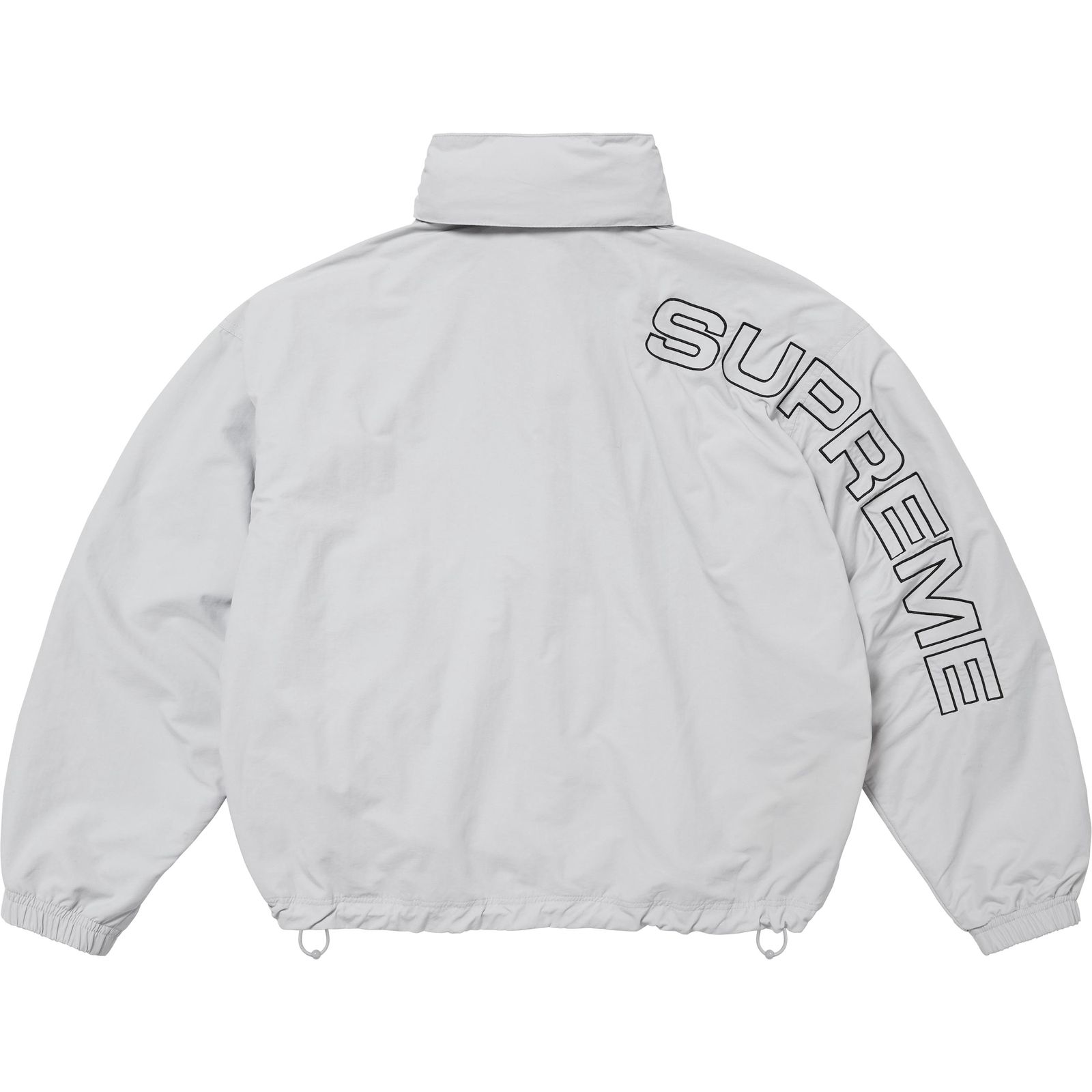 Spellout Embroidered Track Jacket