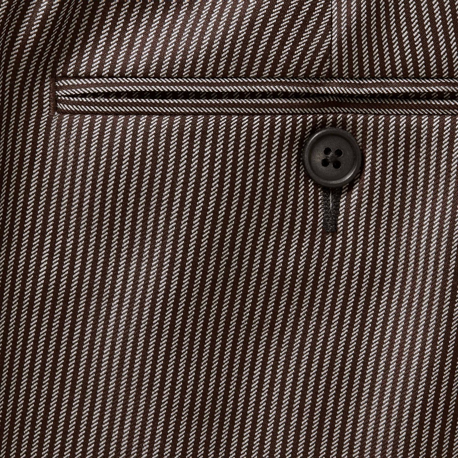 Striped Wool Trouser