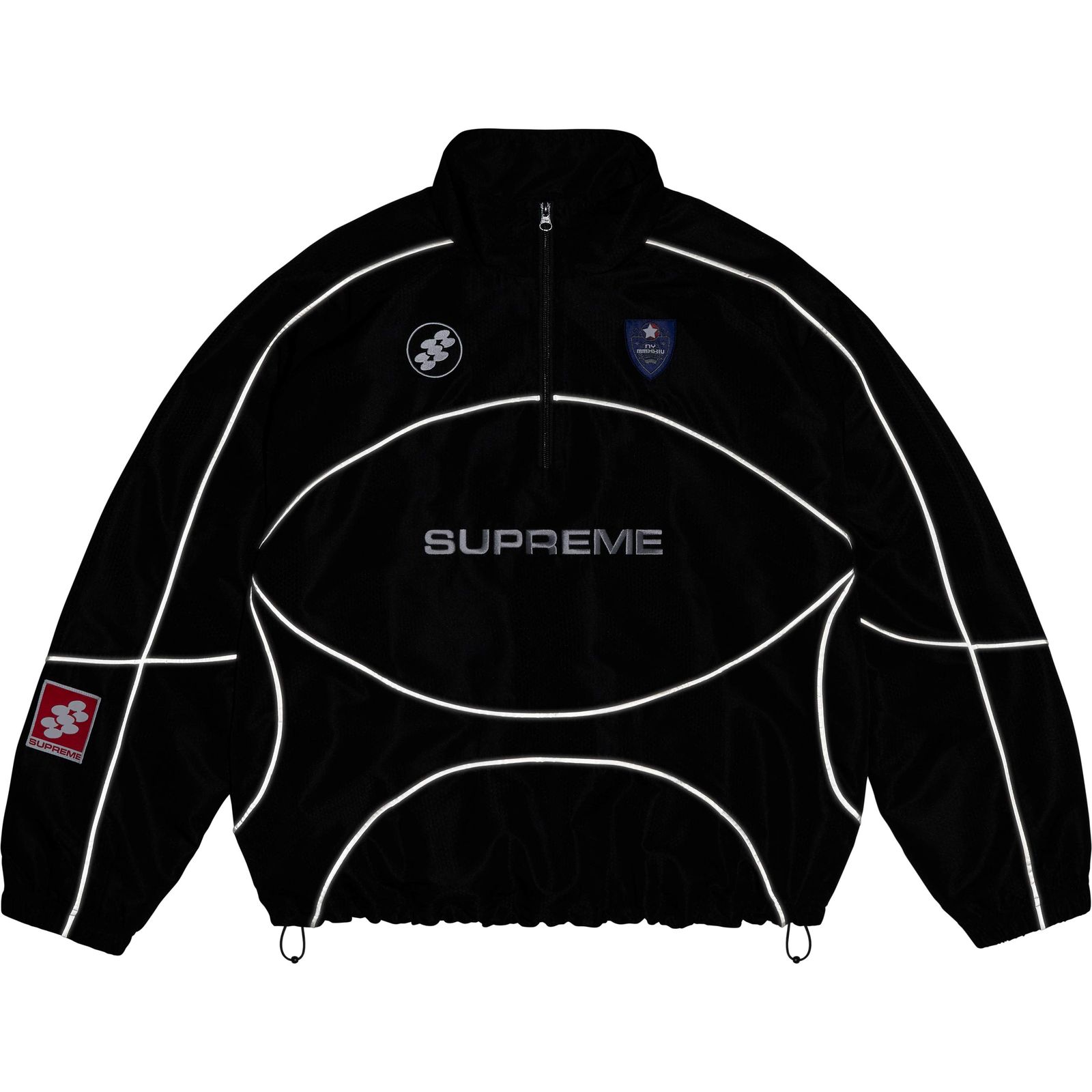 Reflective Piping Pullover