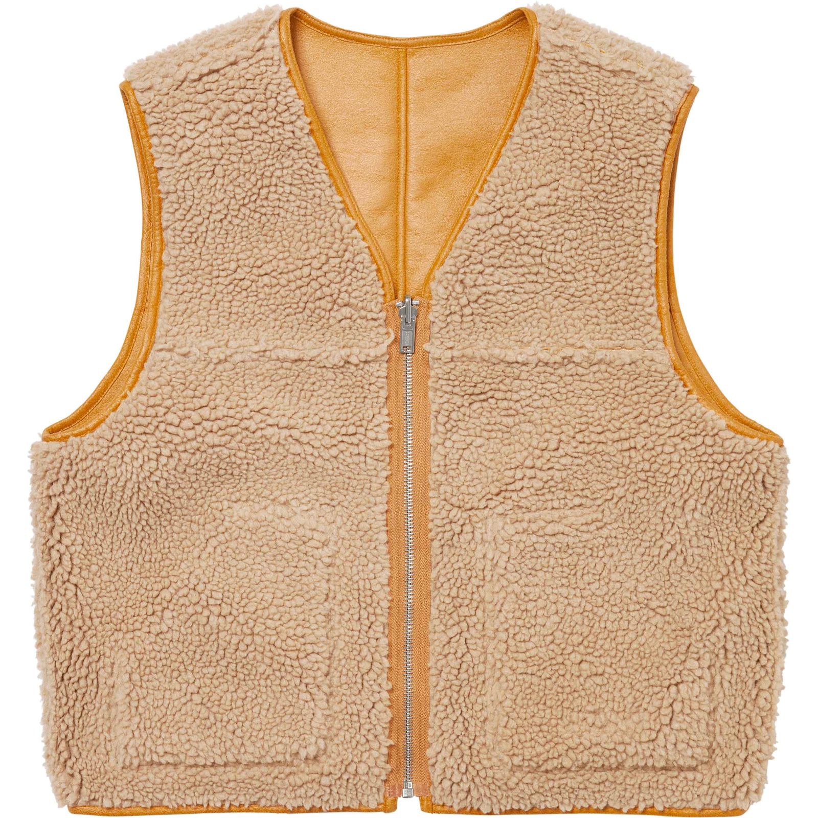 Reversible Faux Shearling Vest