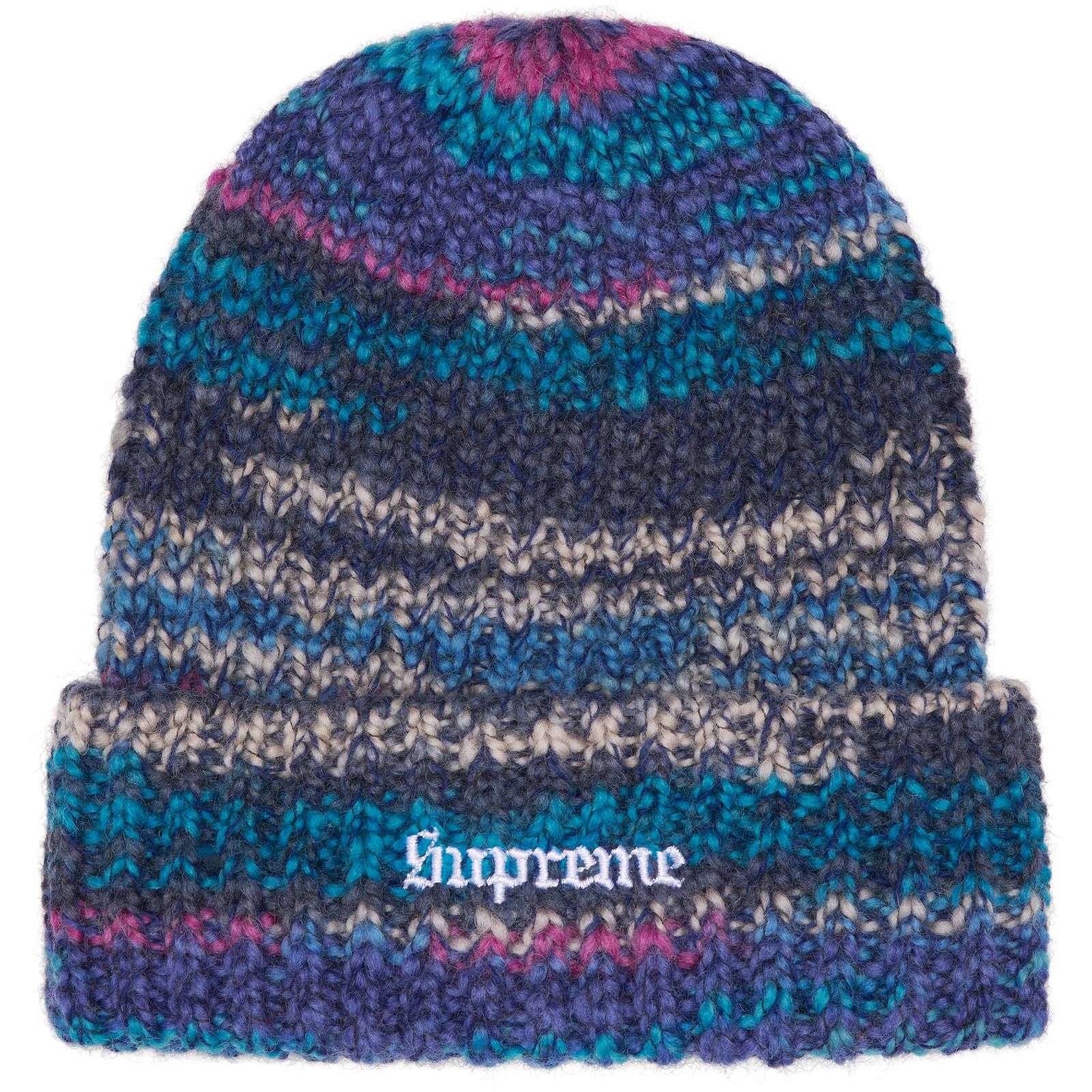 Space Dye Stripe Beanie