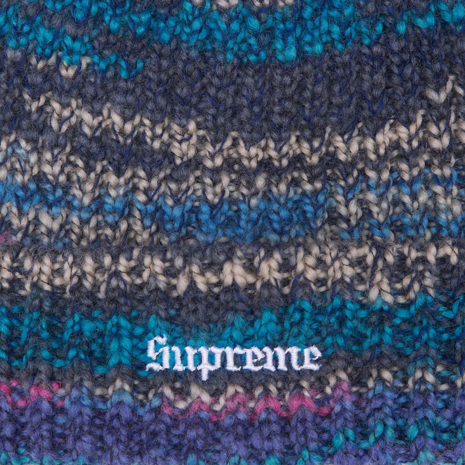 Space Dye Stripe Beanie