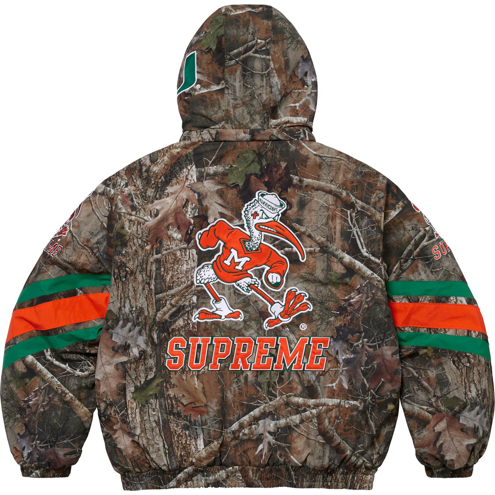 Supreme®/Mitchell & Ness NCAA Hooded Stadium Jacket