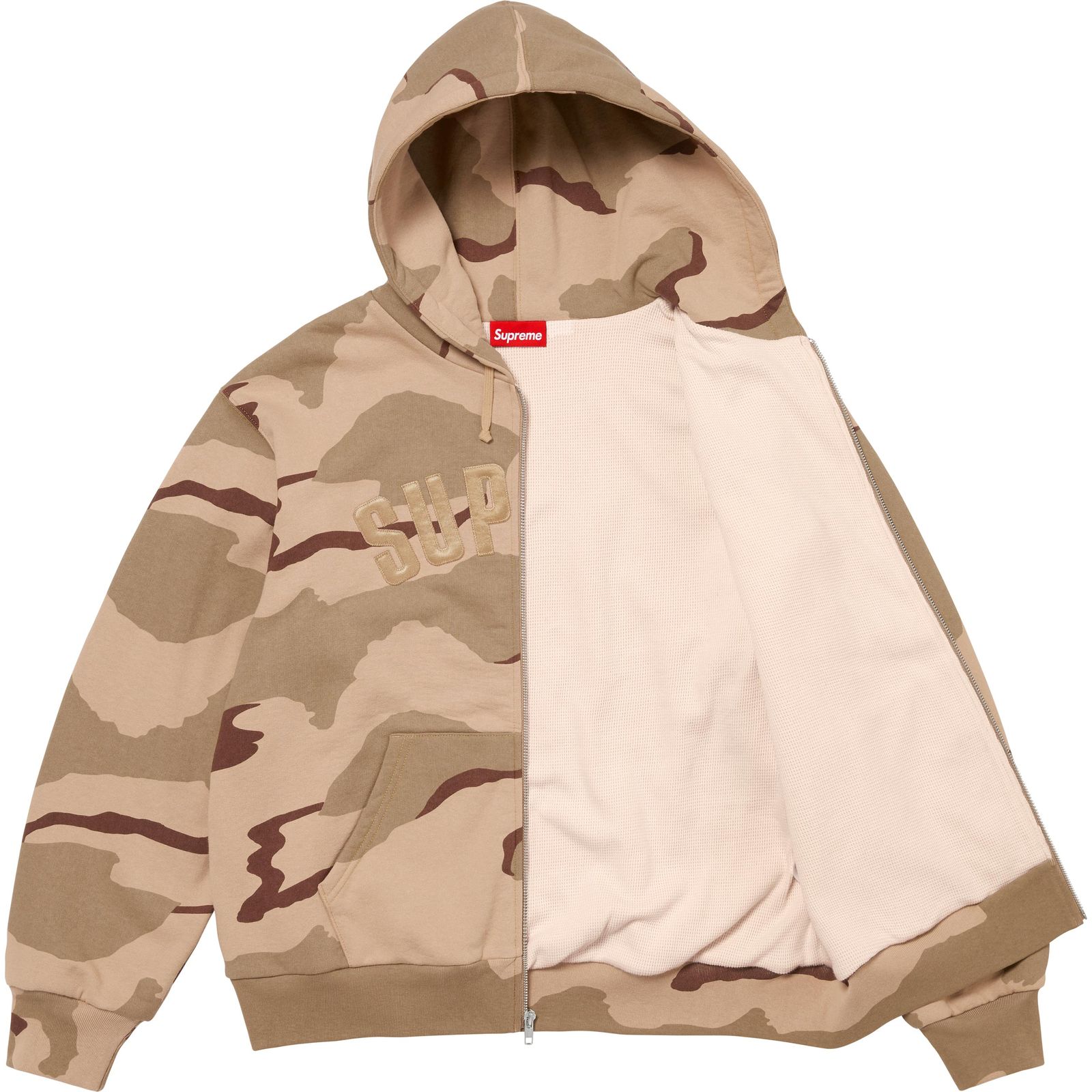 Arc Thermal Lined Zip Up Hooded Sweatshirt