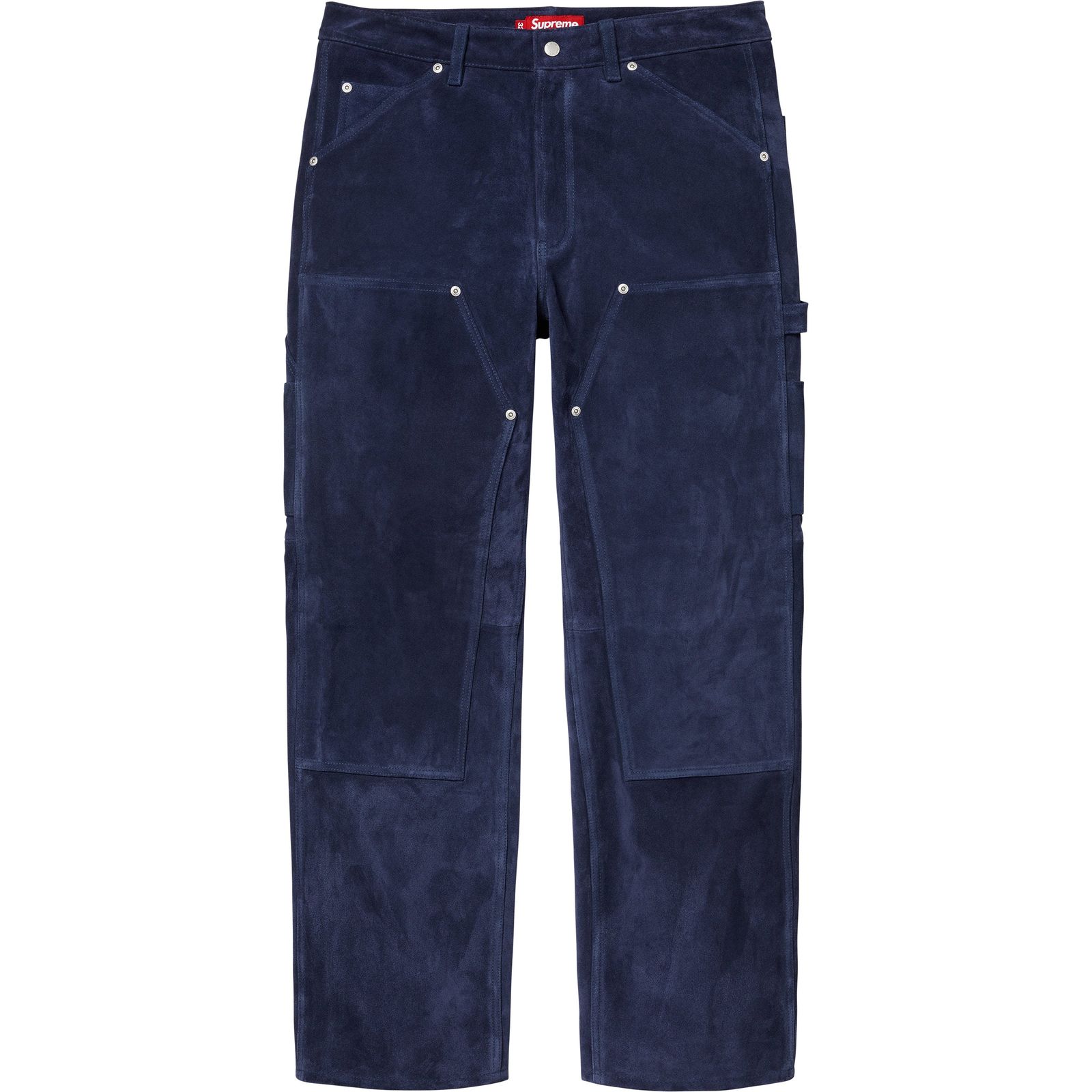 Suede Double Knee Painter Pant