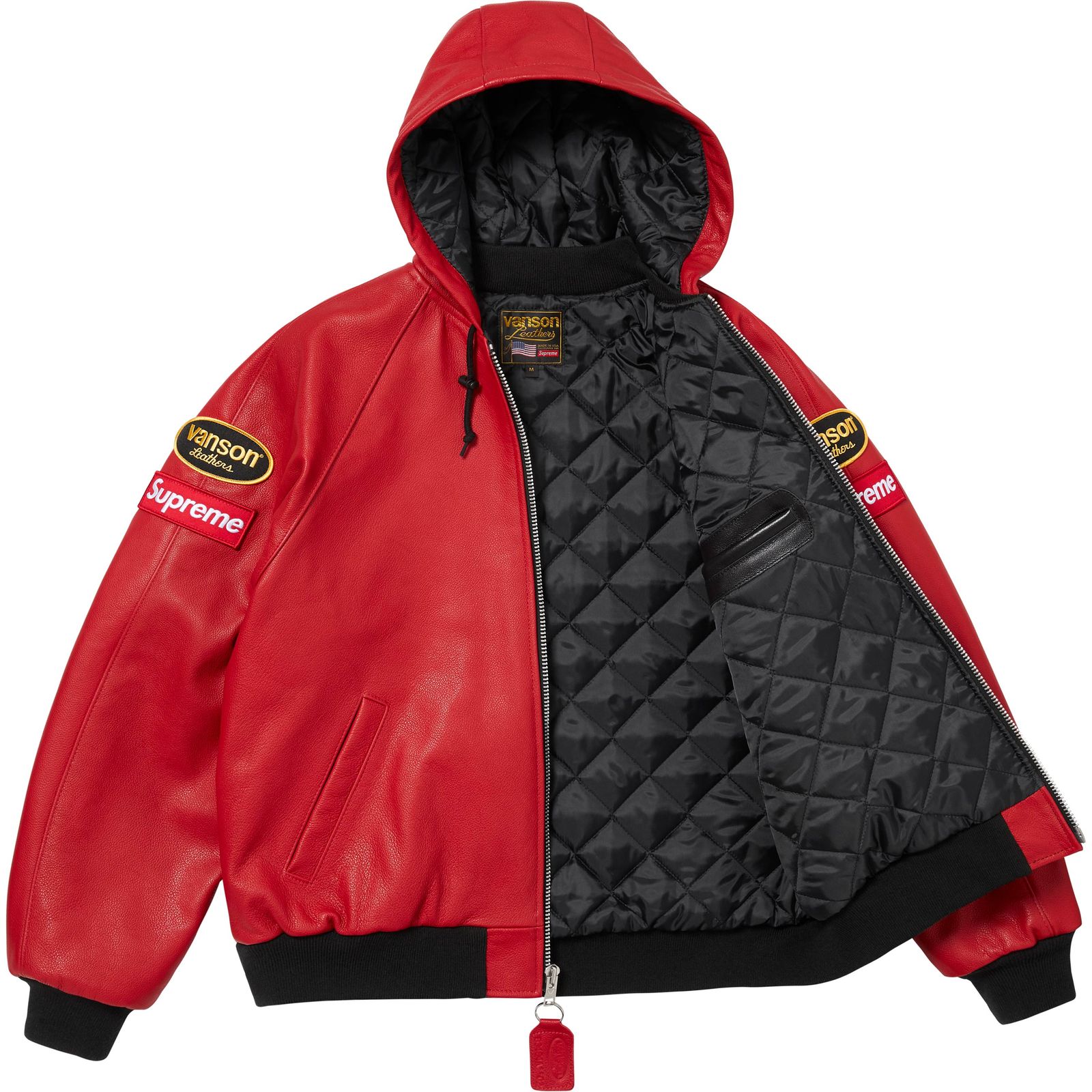 Supreme®/Vanson Leathers® Hooded Work Jacket