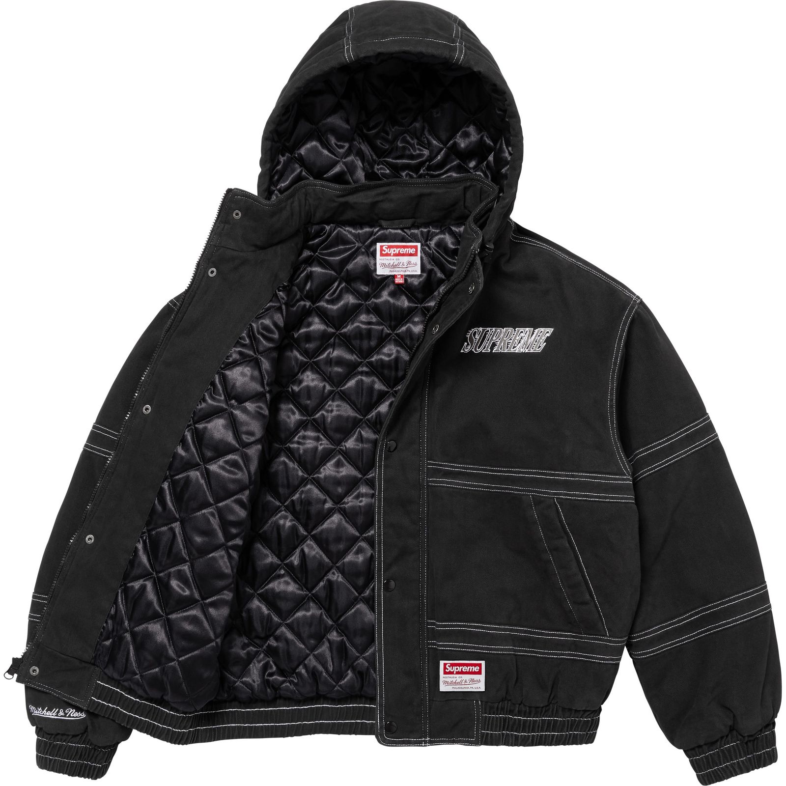 Supreme®/Mitchell & Ness® Twill Stadium Jacket
