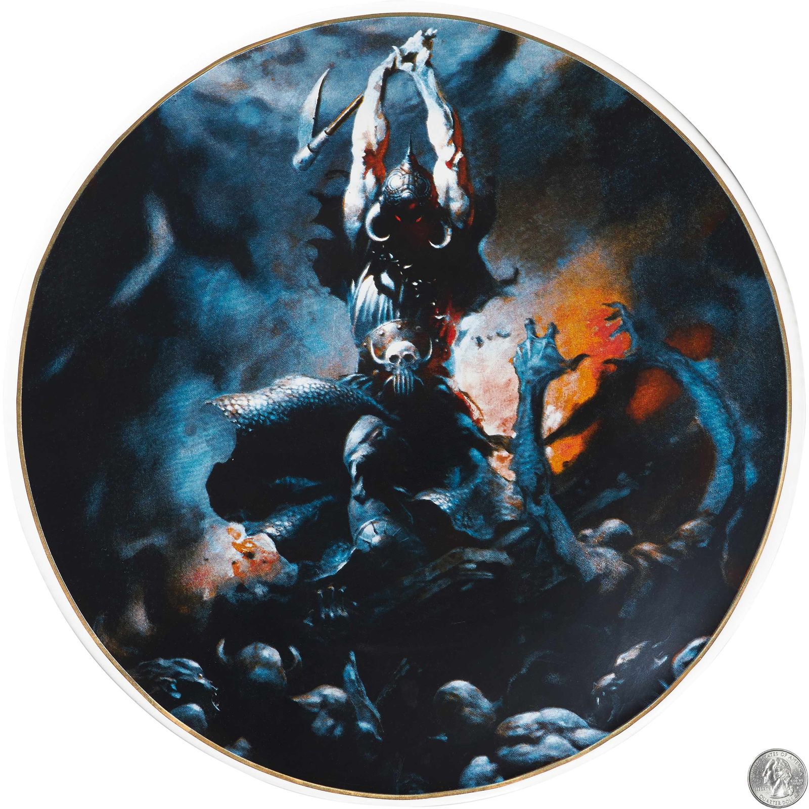 Supreme/Frank Frazetta Large Plate