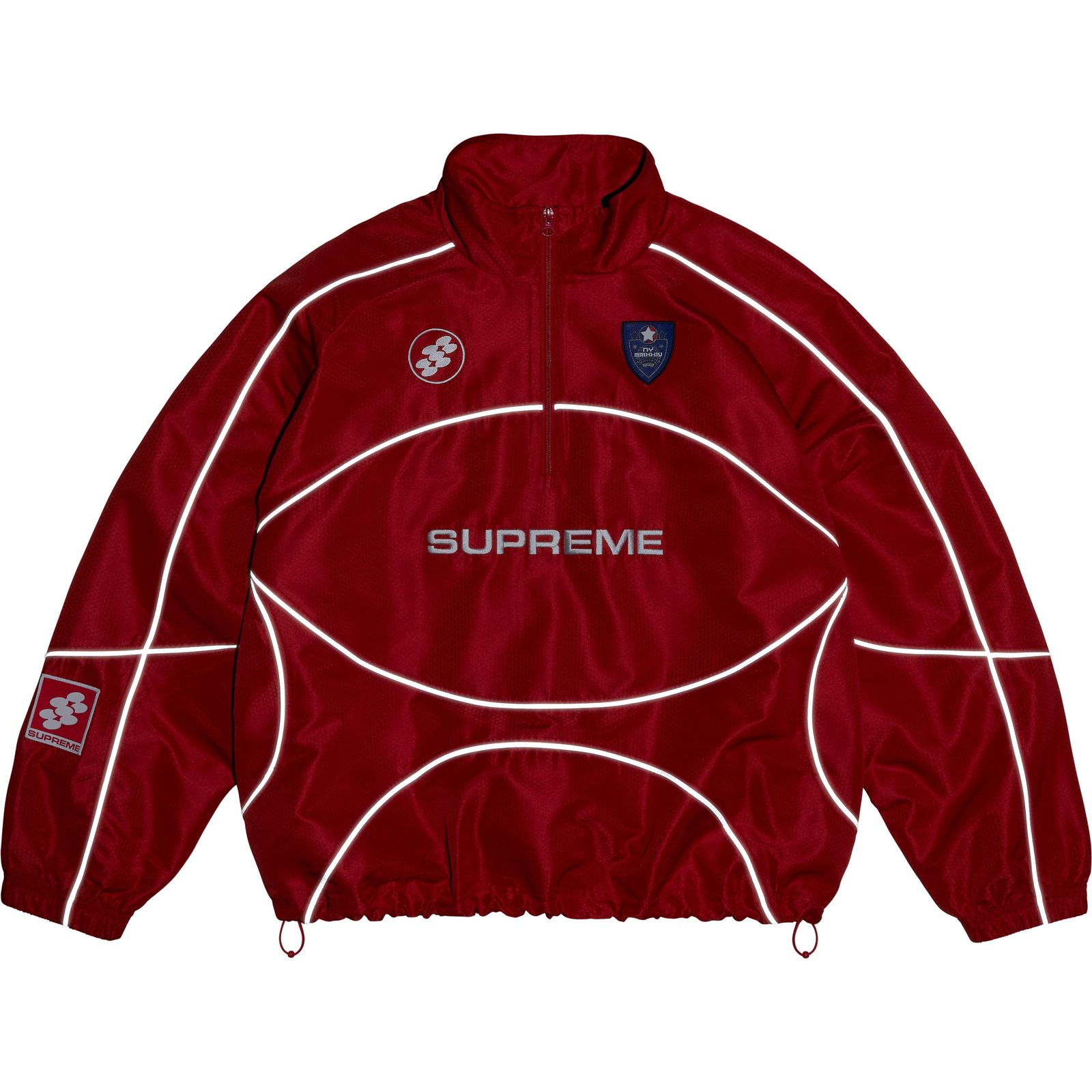Reflective Piping Pullover