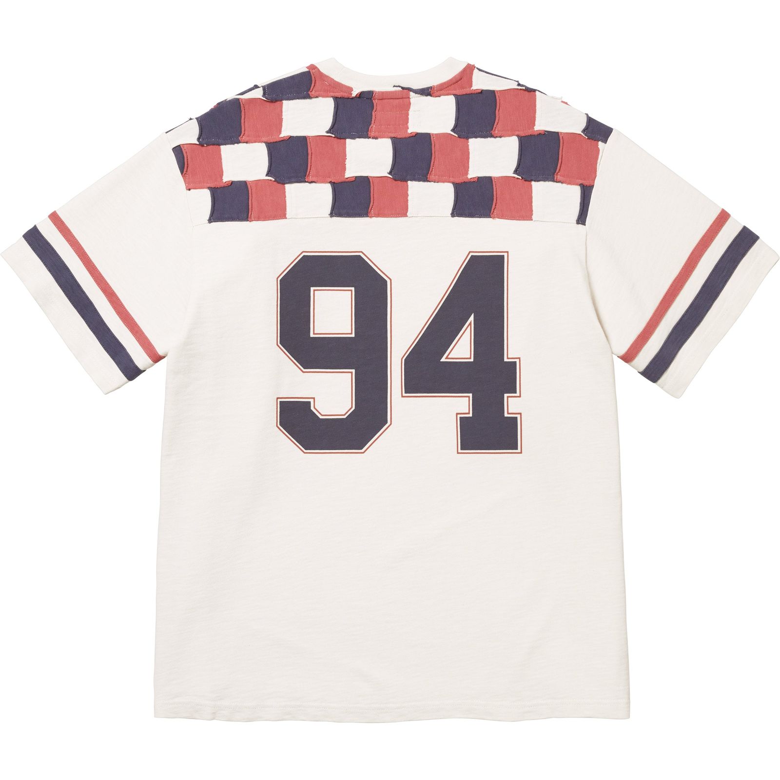 Patchwork Yoke Football Top