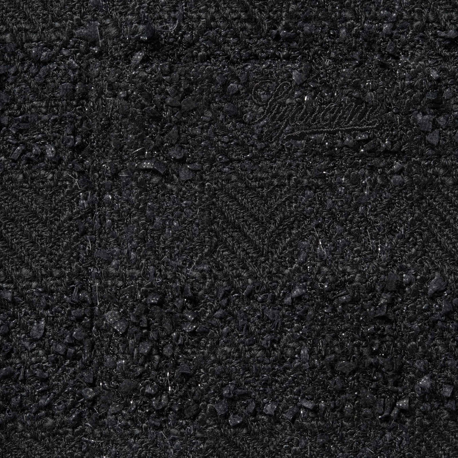 Bouclé Zip Up Shirt
