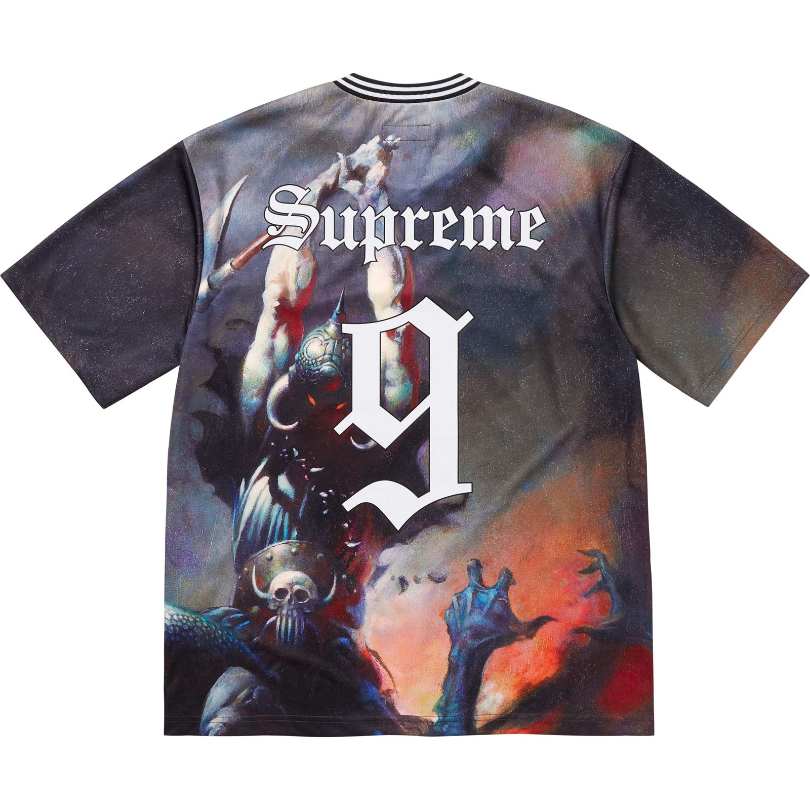 Supreme/Frank Frazetta Soccer Jersey