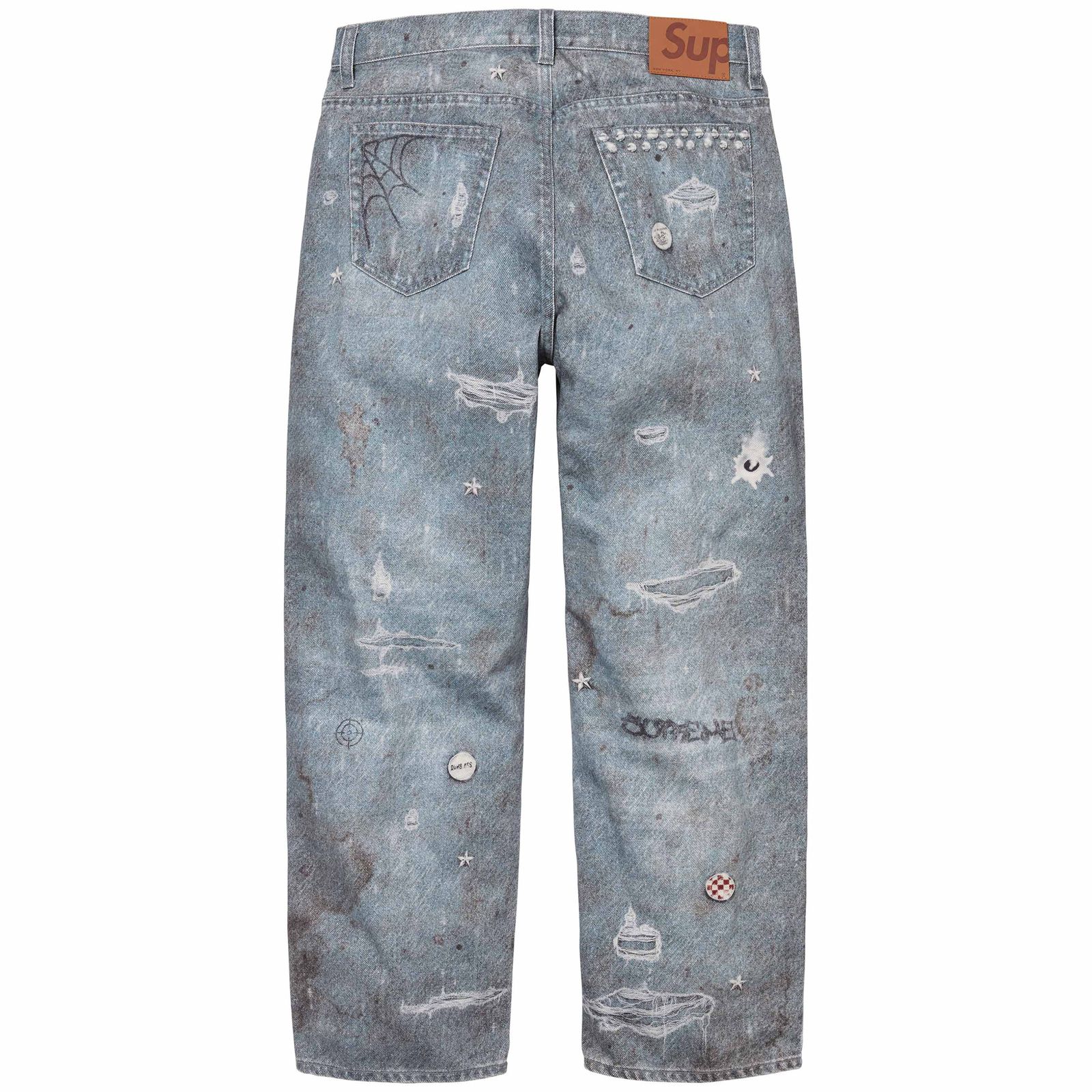 HJR Trompe L'oeil Loose Fit Jean