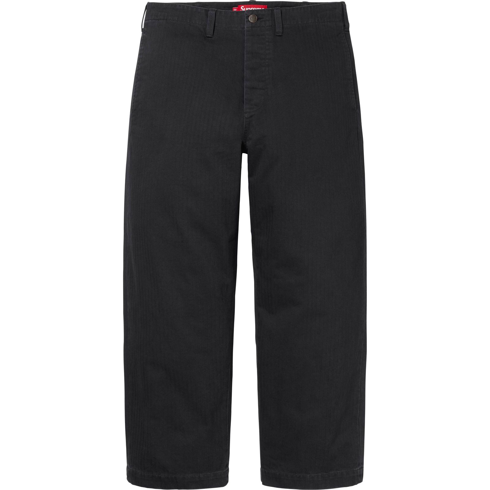 Washed Herringbone Chino Pant
