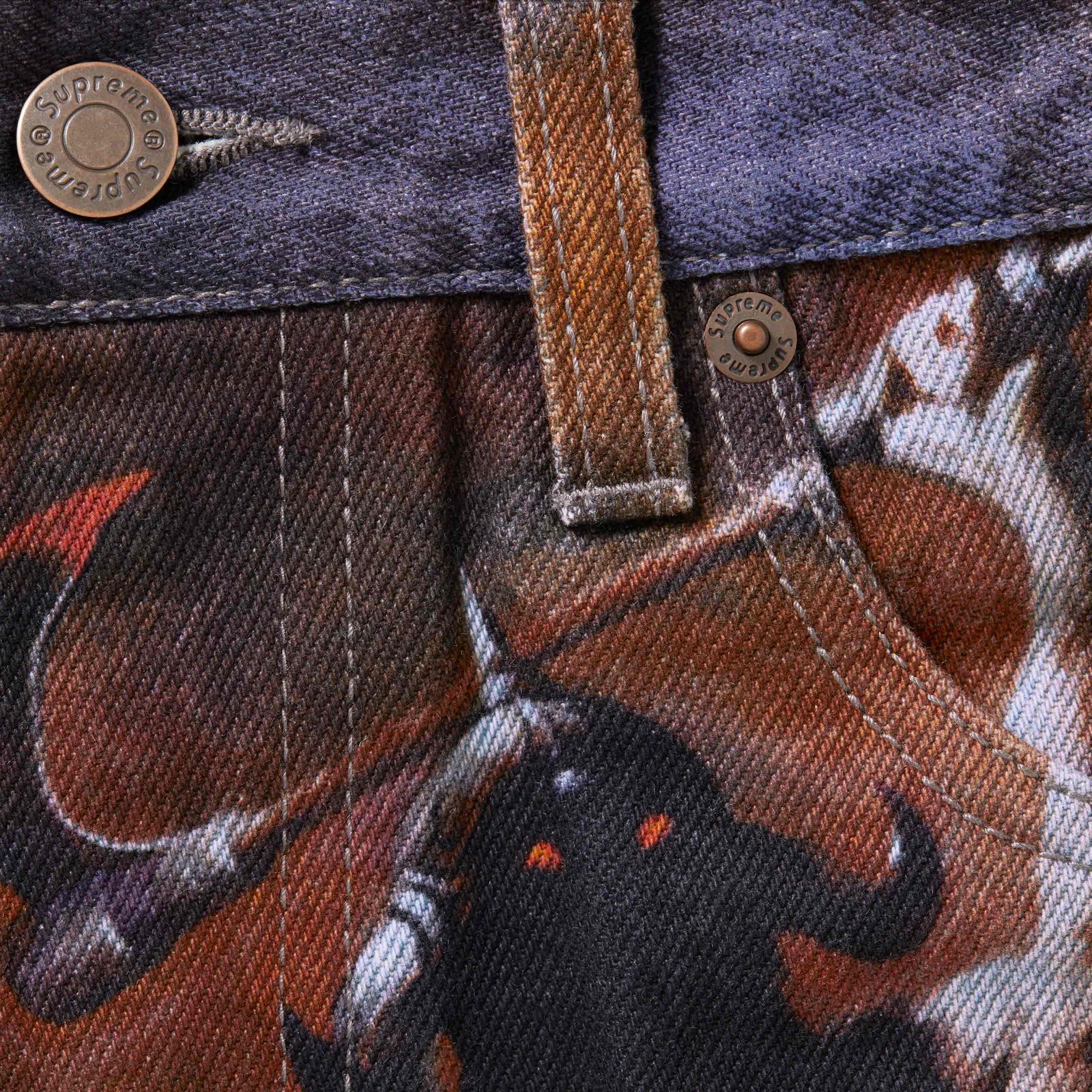 Supreme/Frank Frazetta Loose Fit Jean