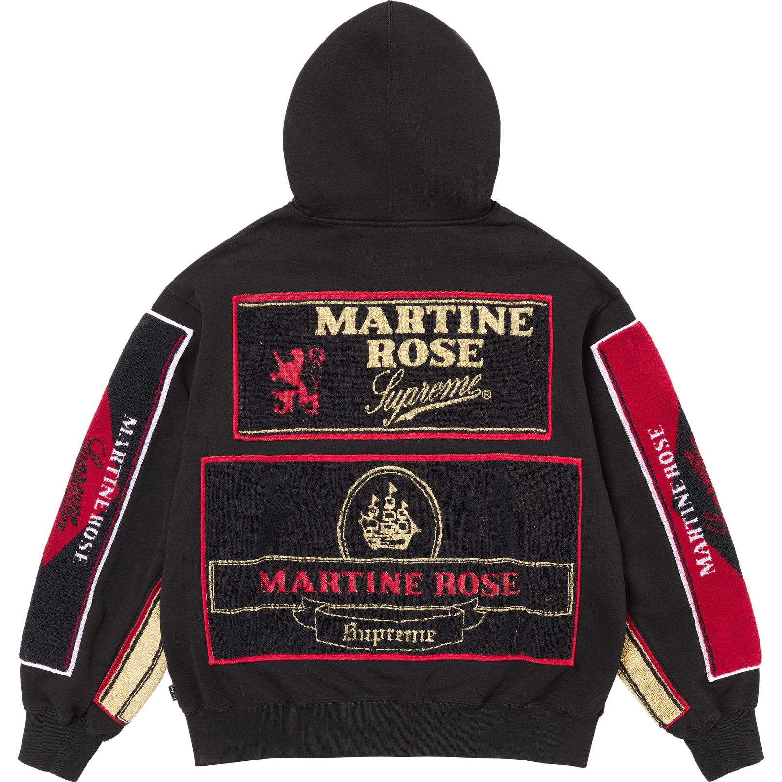 Supreme®/Martine Rose® Towel Zip Up Hooded Sweatshirt