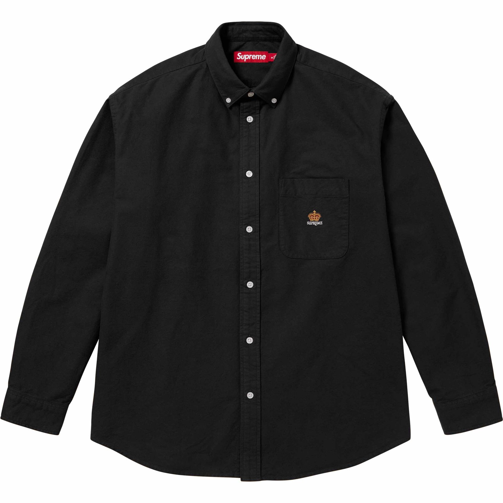 Loose Fit Flannel Oxford Shirt
