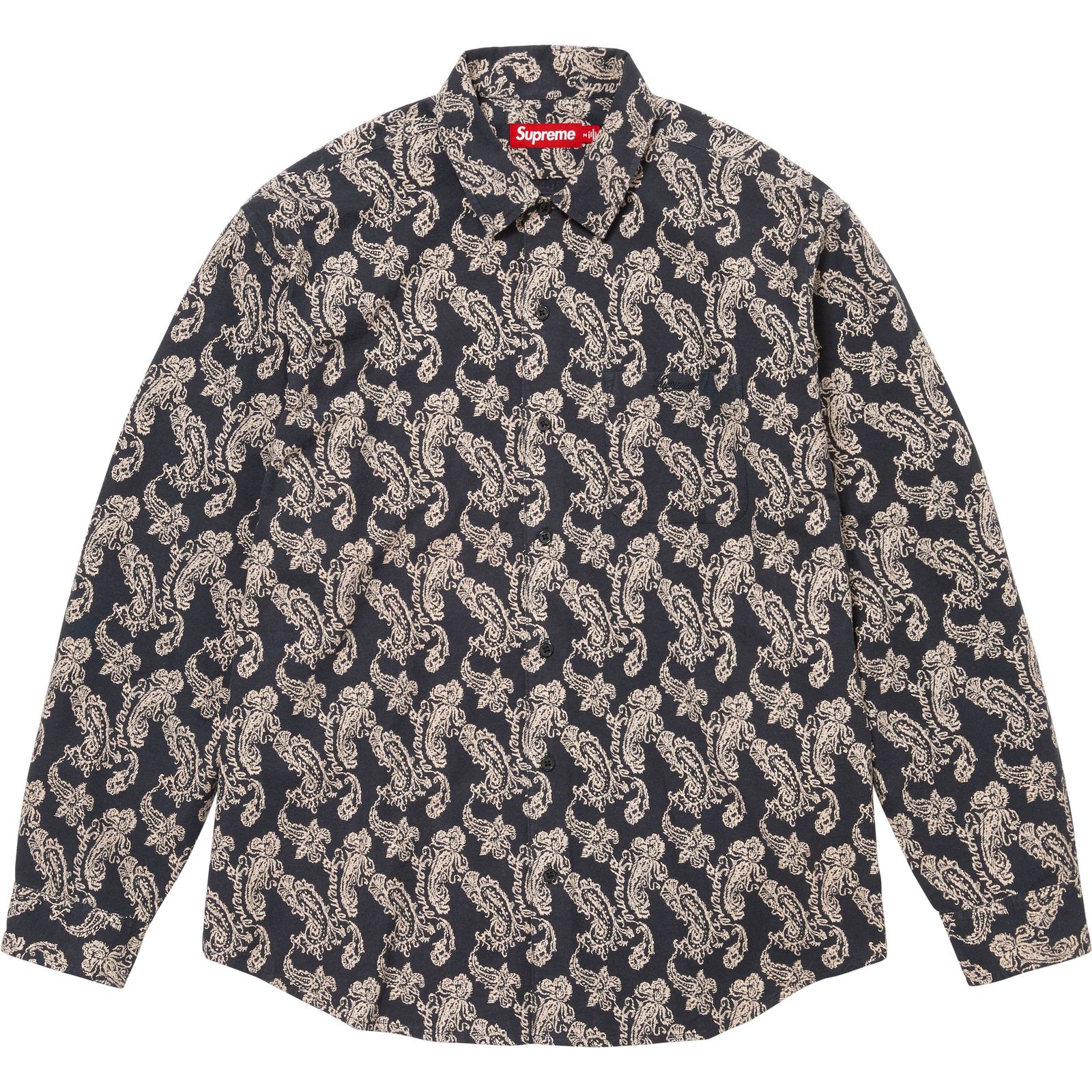 Paisley Flannel Shirt