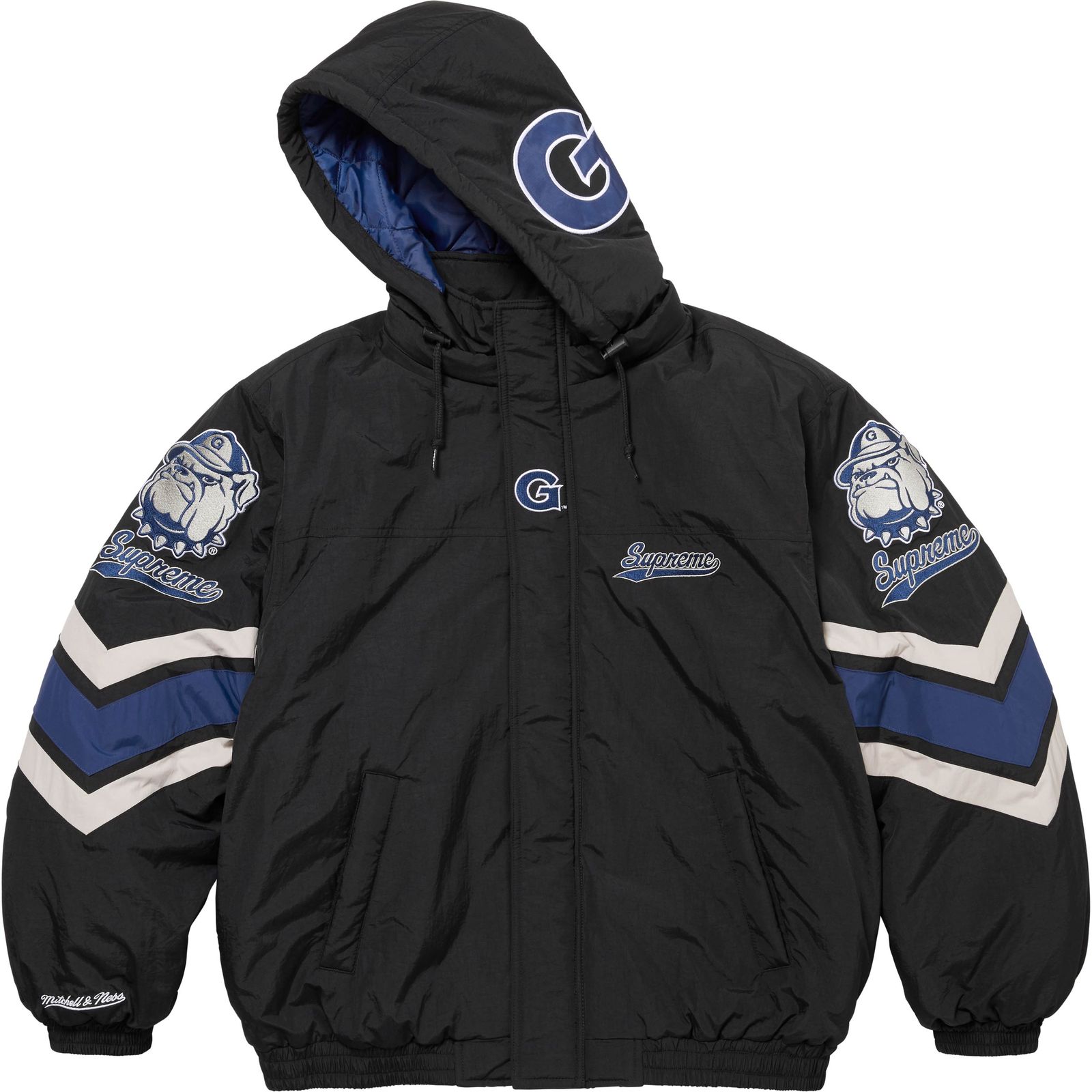 Supreme®/Mitchell & Ness NCAA Hooded Stadium Jacket