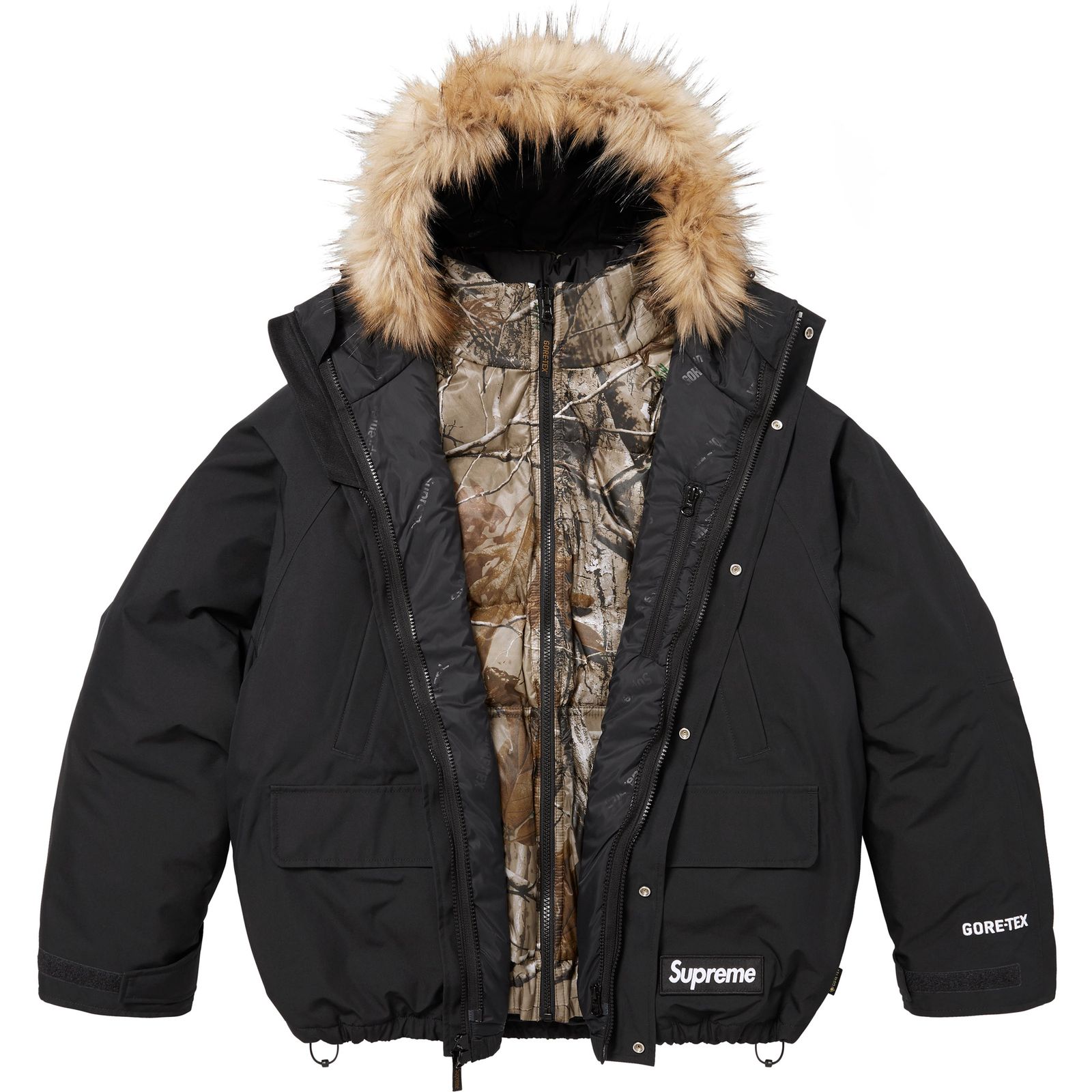 2-in-1 GORE-TEX Parka + Reversible 700-Fill Down Liner Jacket