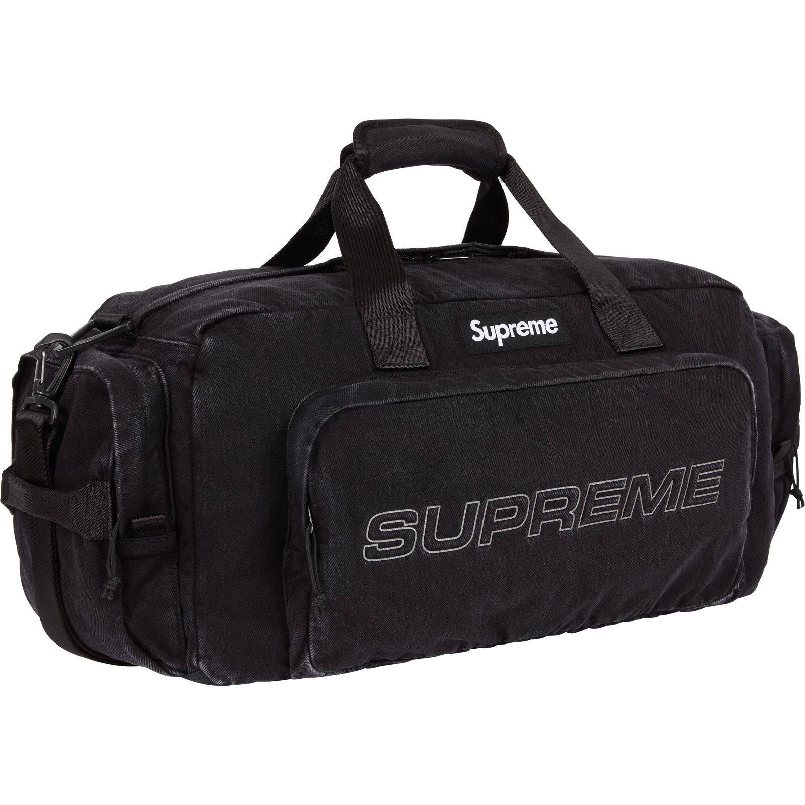 Denim Duffle Bag