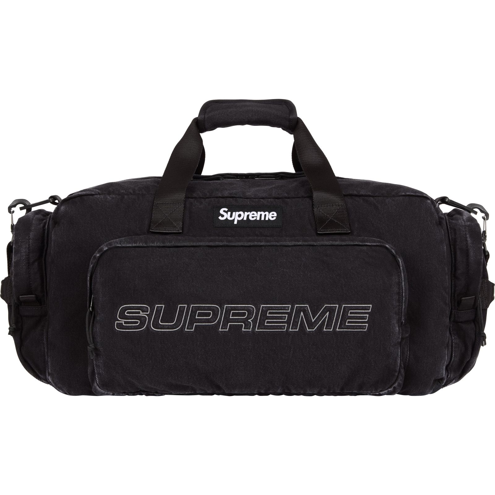 Denim Duffle Bag