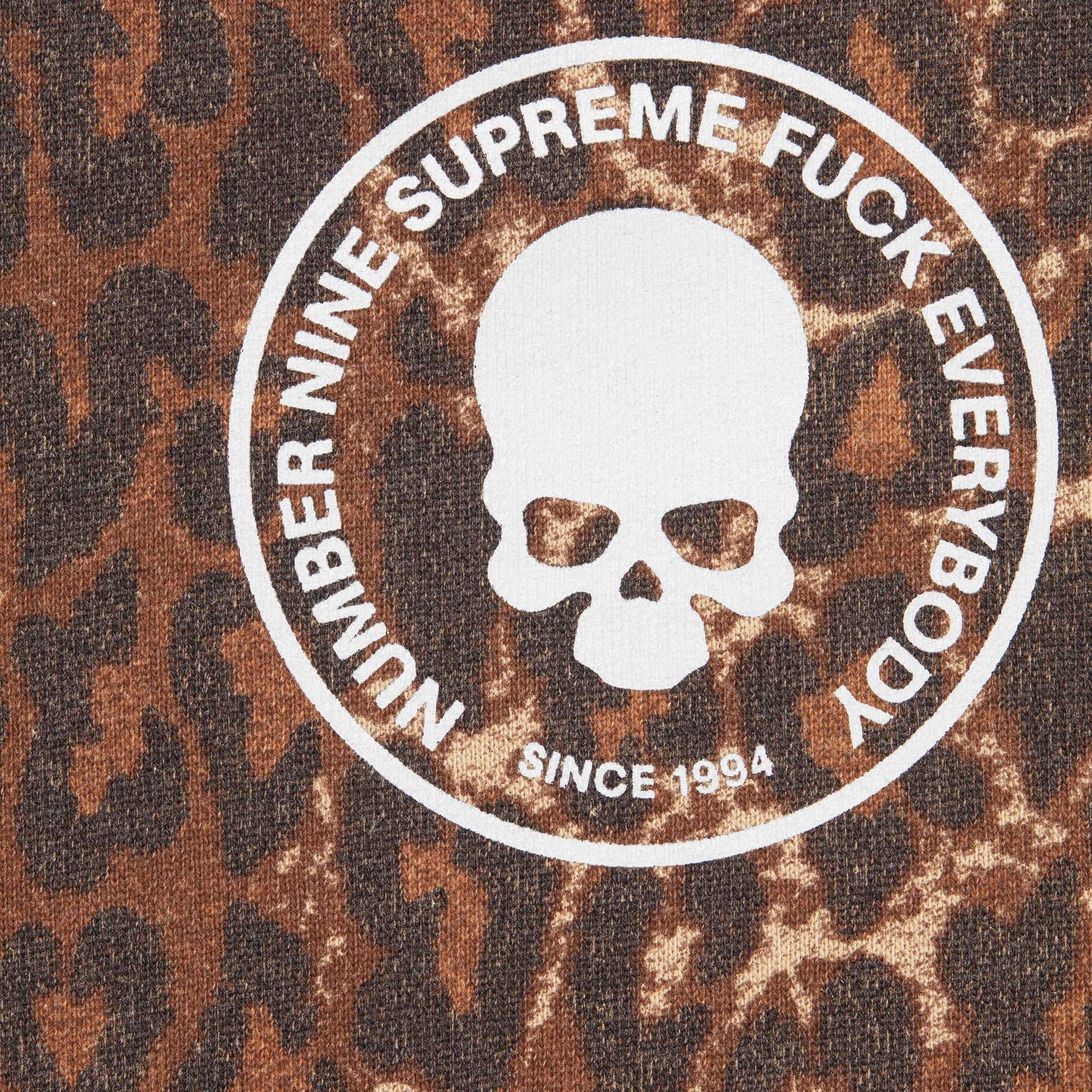 Supreme®/Number (N)ine® Hooded Sweatshirt