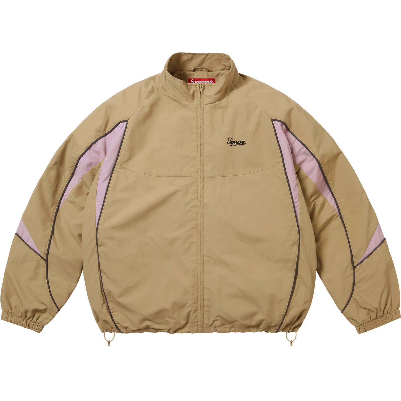 Contrast Piping Track Jacket