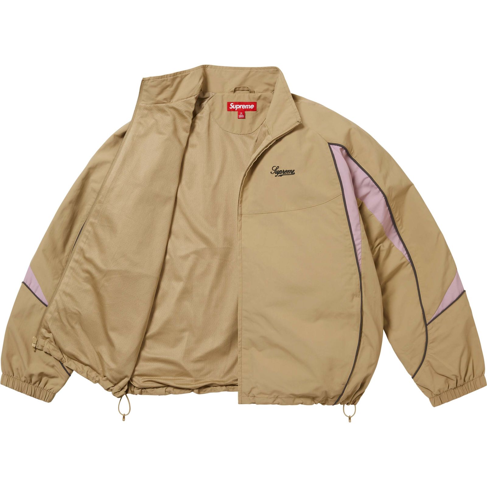 Contrast Piping Track Jacket