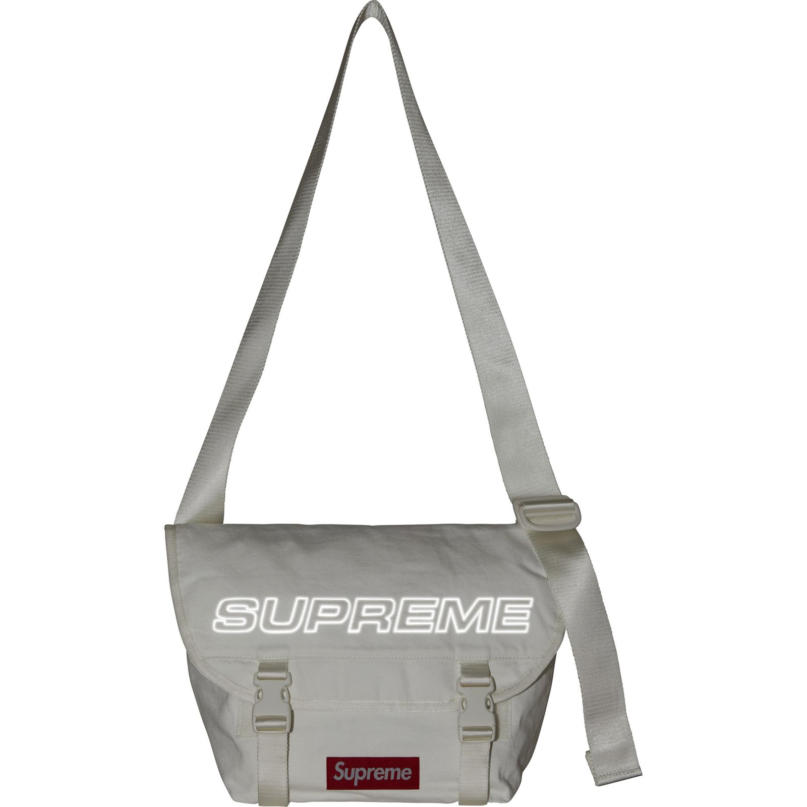 Denim Messenger Bag