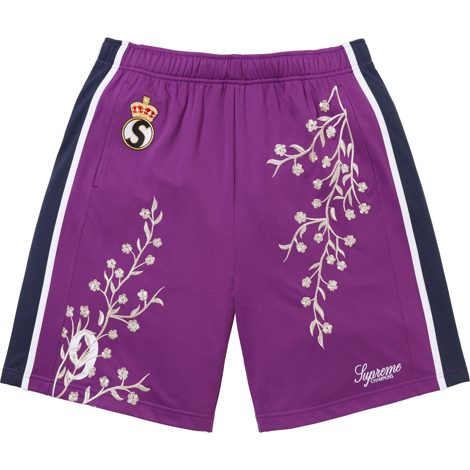 Floral Soccer Short