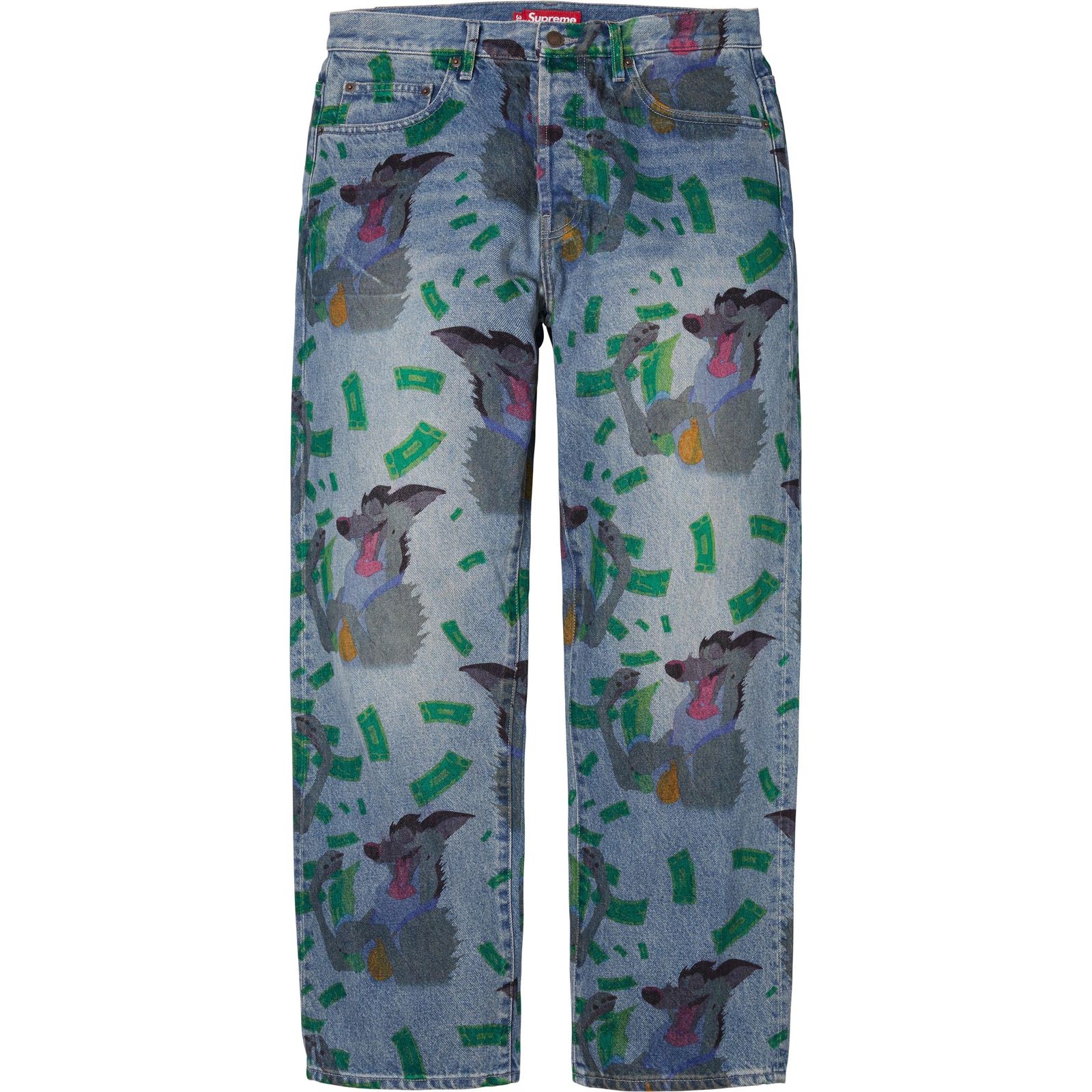 All Dogs Go To Heaven Loose Fit Jean