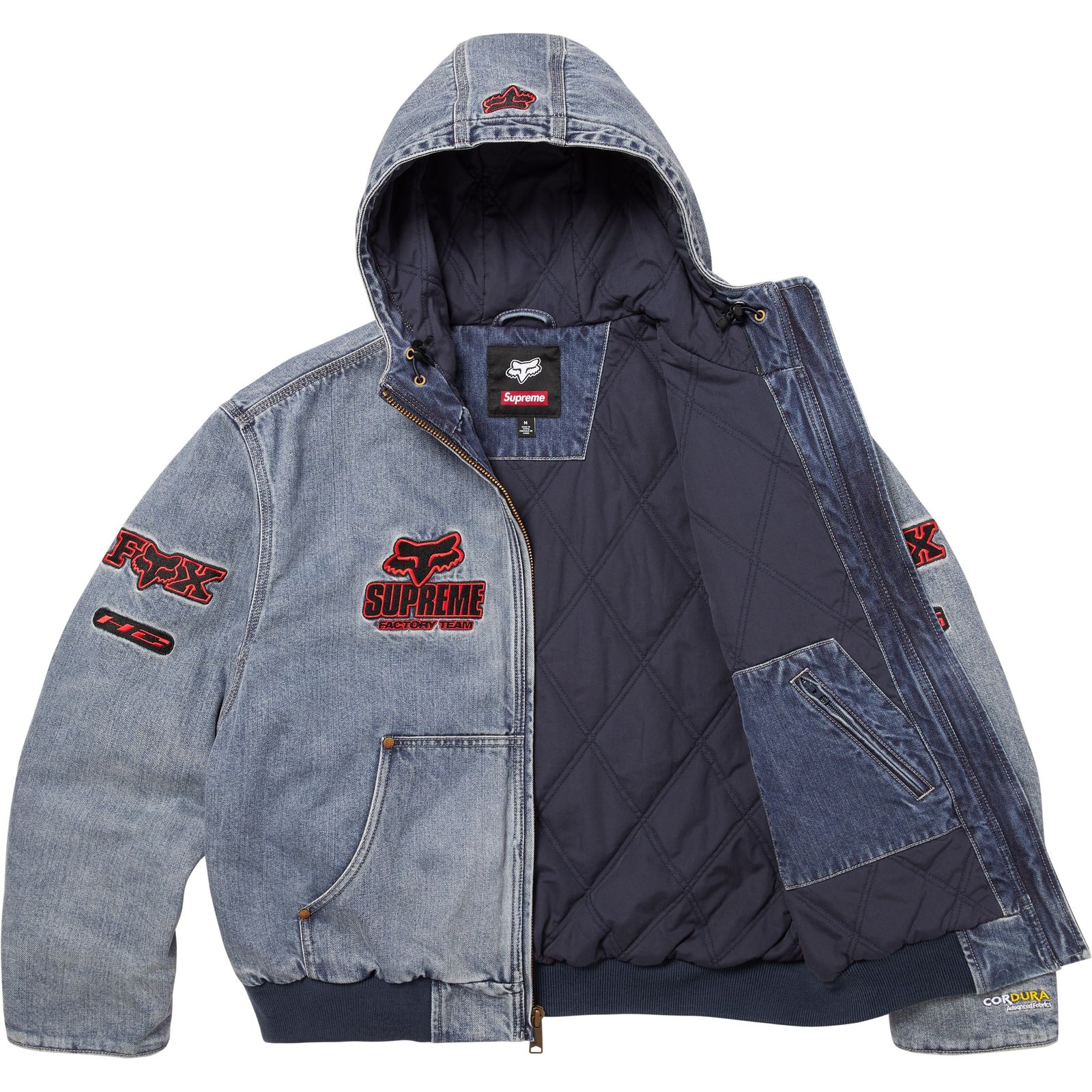 Supreme®/Fox Racing® Hooded Work Jacket
