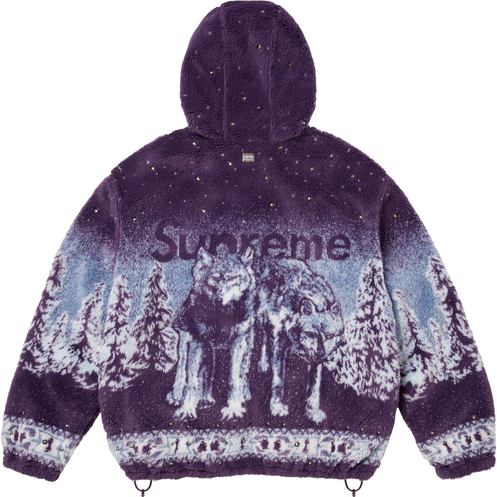 Supreme®/b.b. Simon Reversible Hooded Fleece Jacket