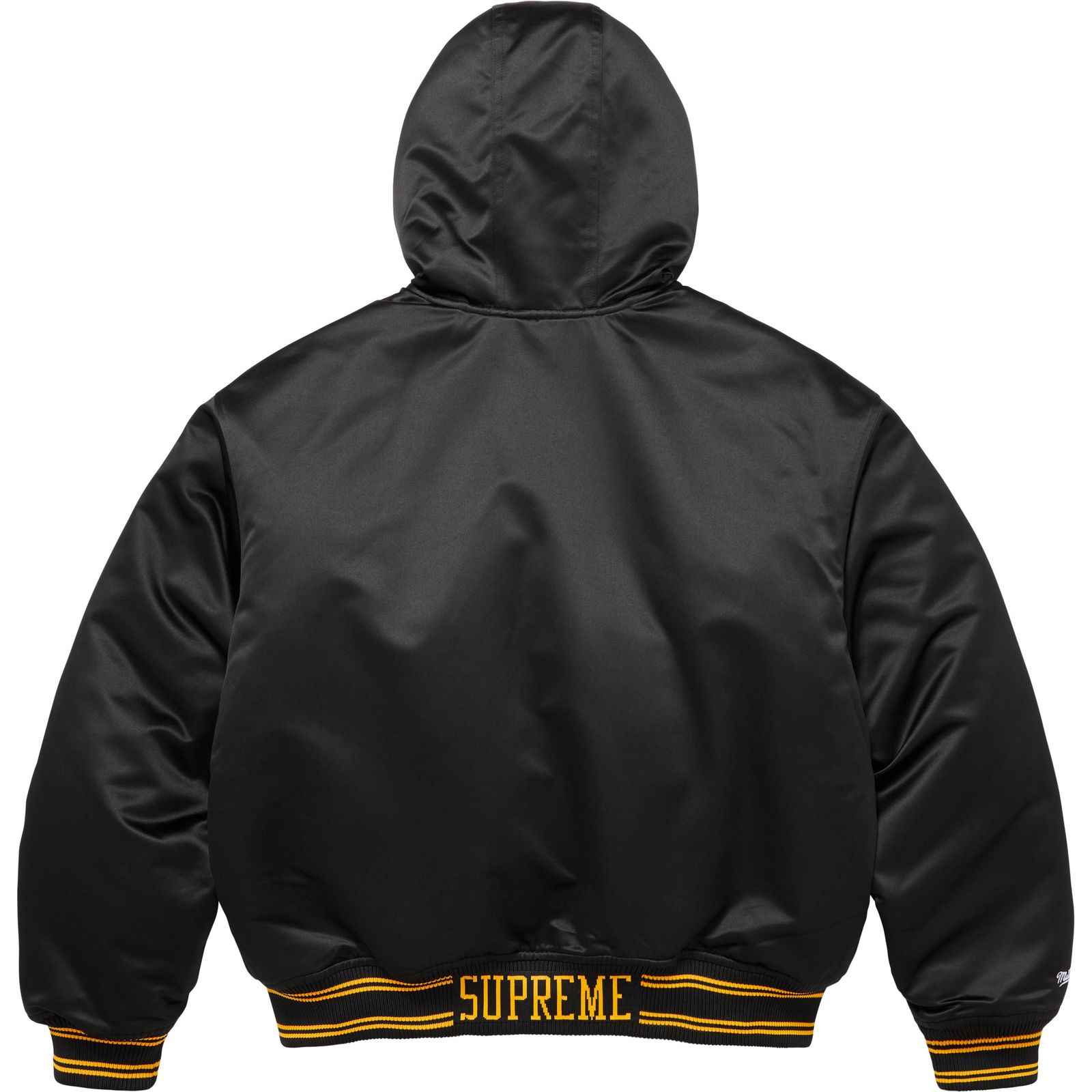 Supreme®/Mitchell & Ness® Lined Hooded Satin Varsity Jacket