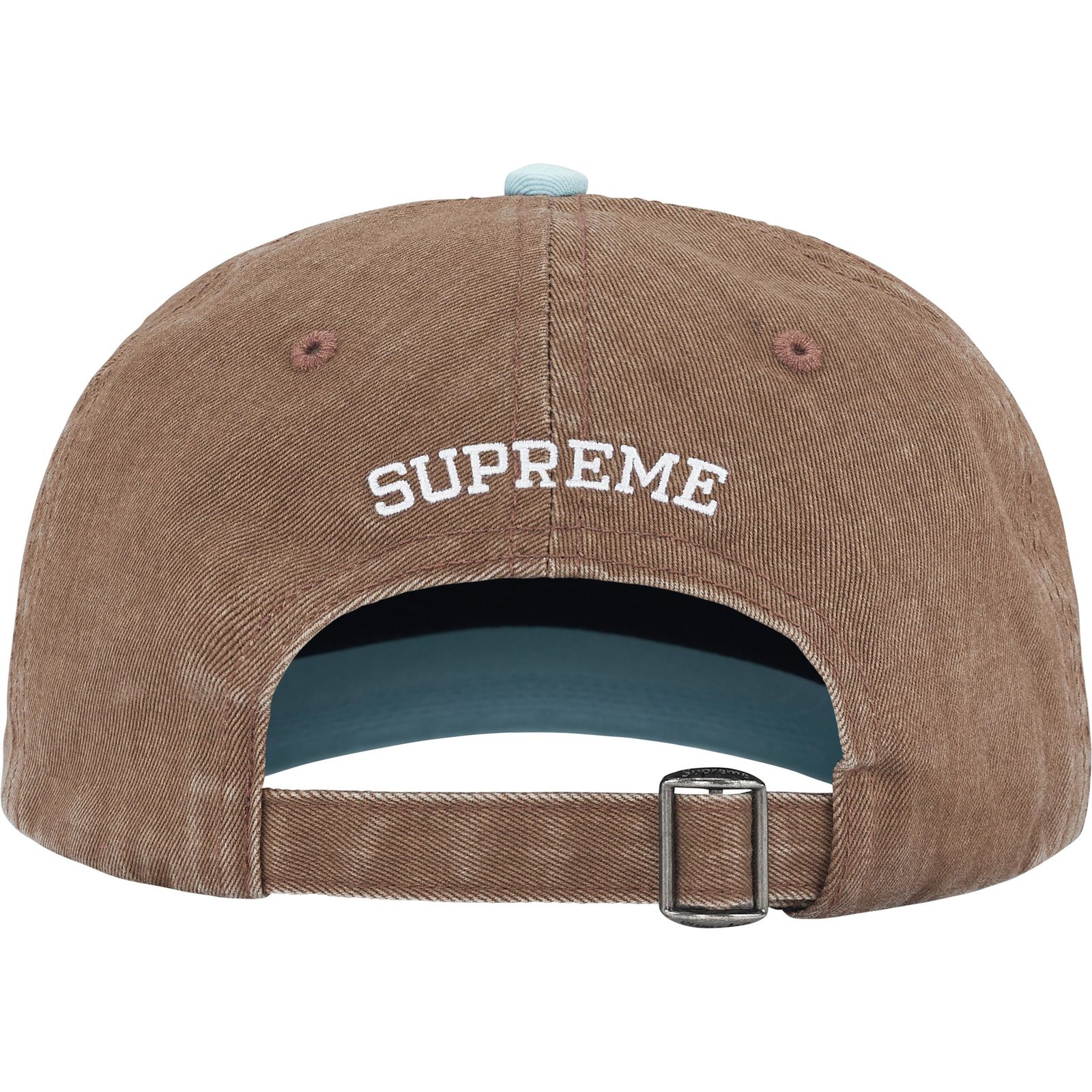 Pigment Coated 2-Tone S Logo 6-Panel