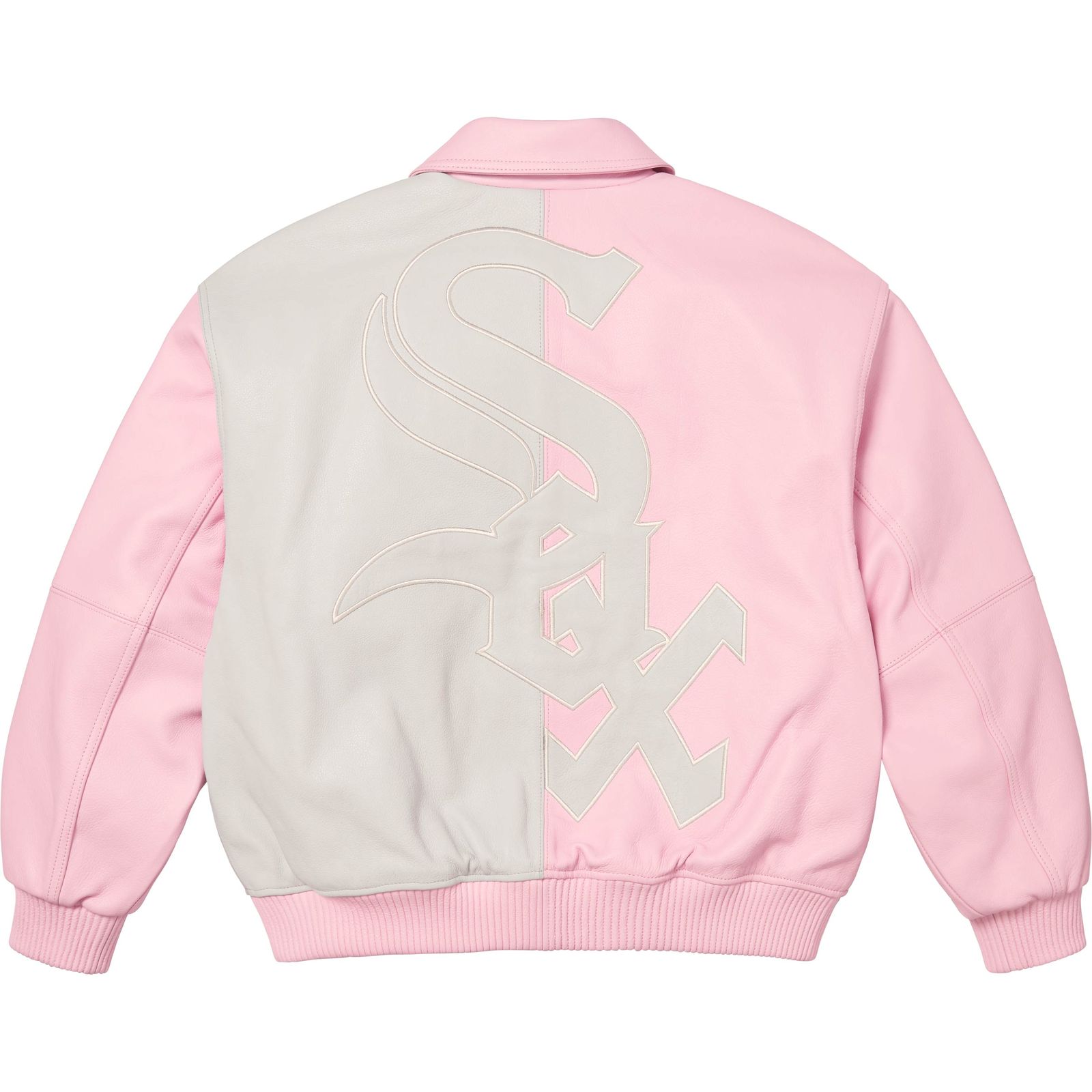 Supreme®/Chicago White Sox™ Leather Varsity Jacket