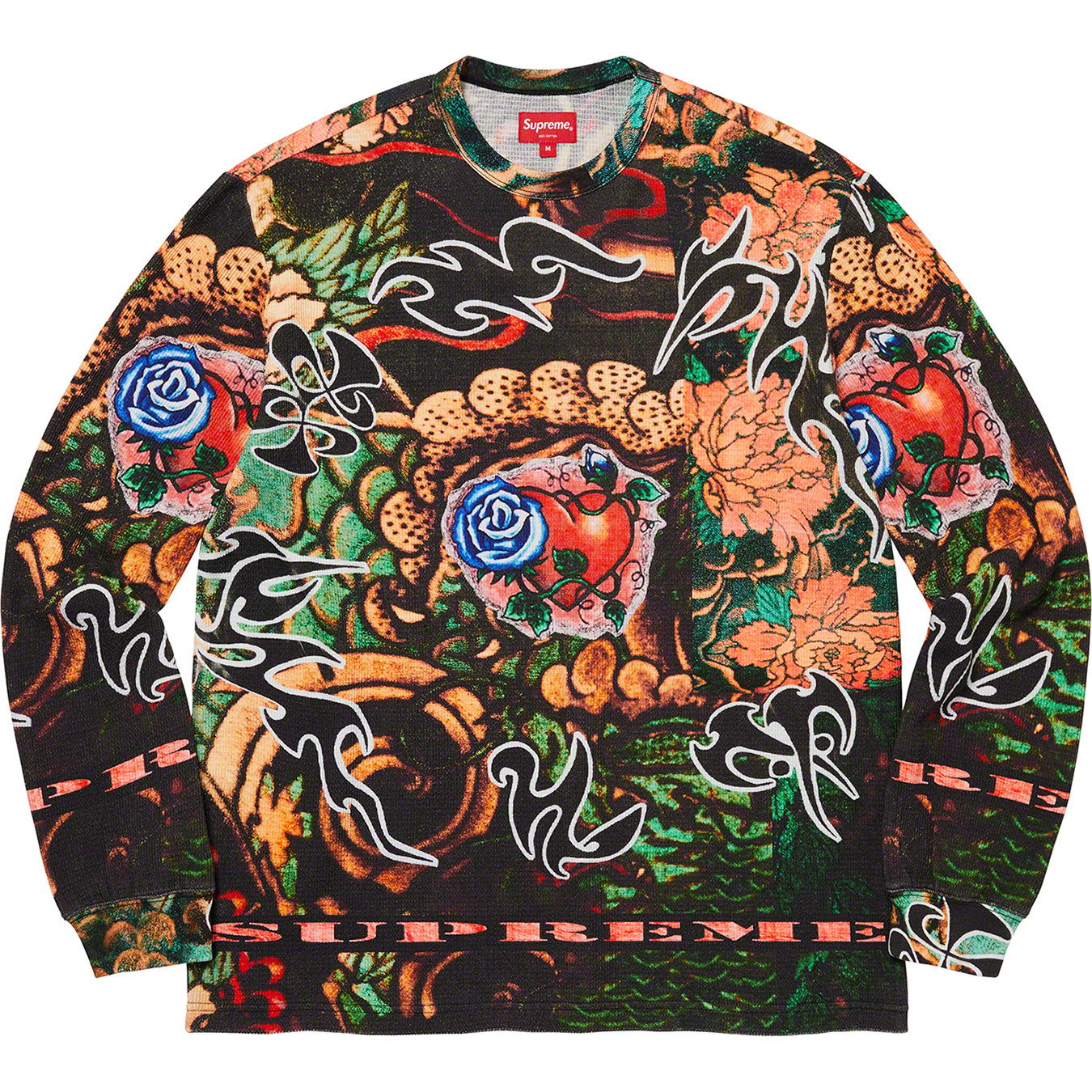 Sacred Heart Waffle L/S Top