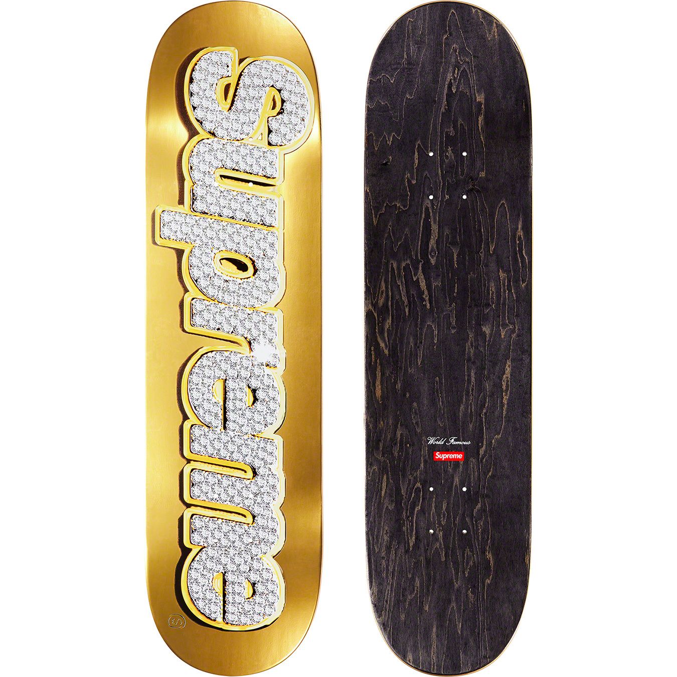 Bling Box Logo Skateboard
