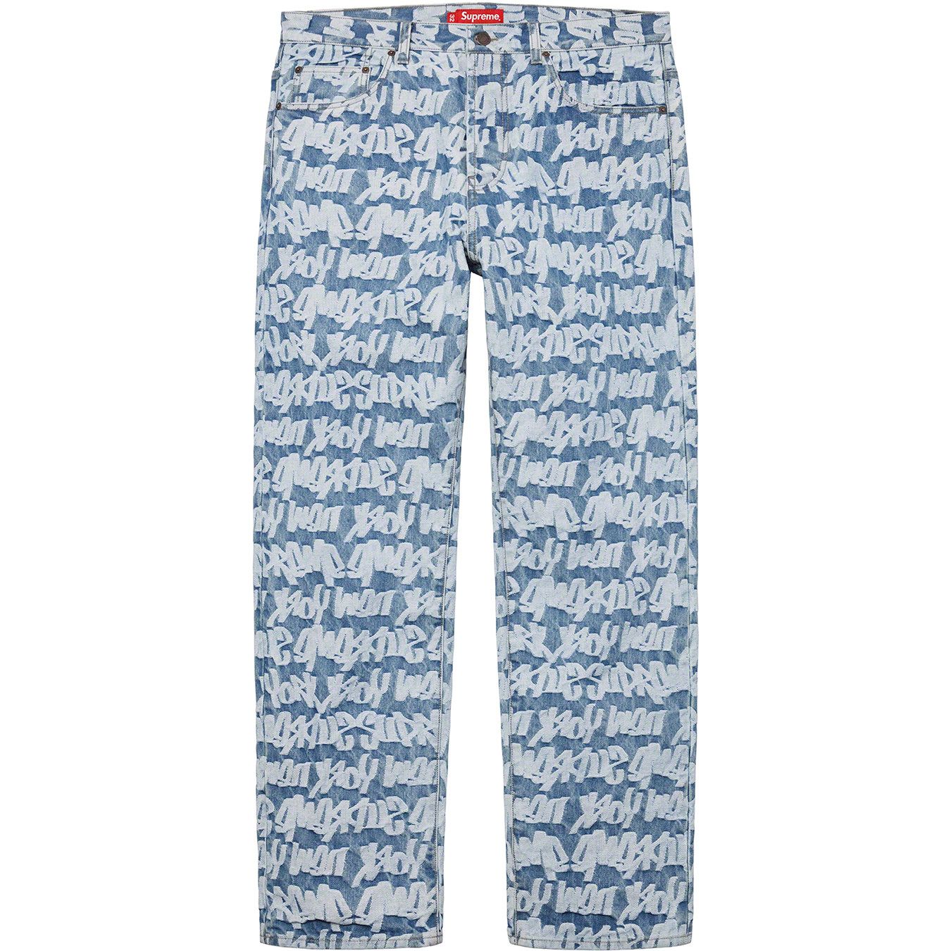 Fat Tip Jacquard Regular Jean