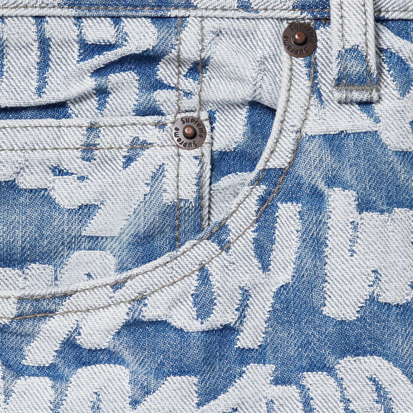 Fat Tip Jacquard Regular Jean