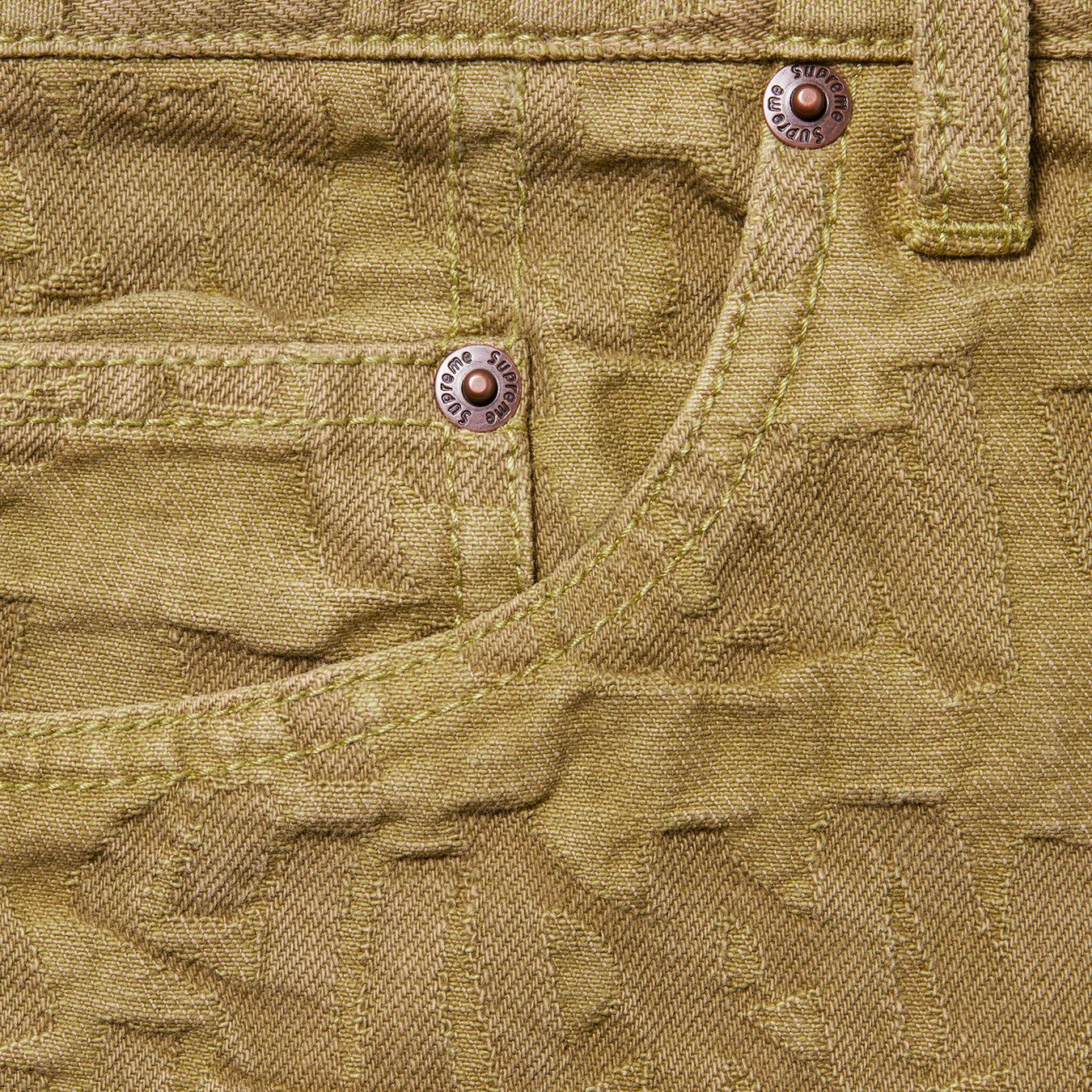 Fat Tip Jacquard Regular Jean