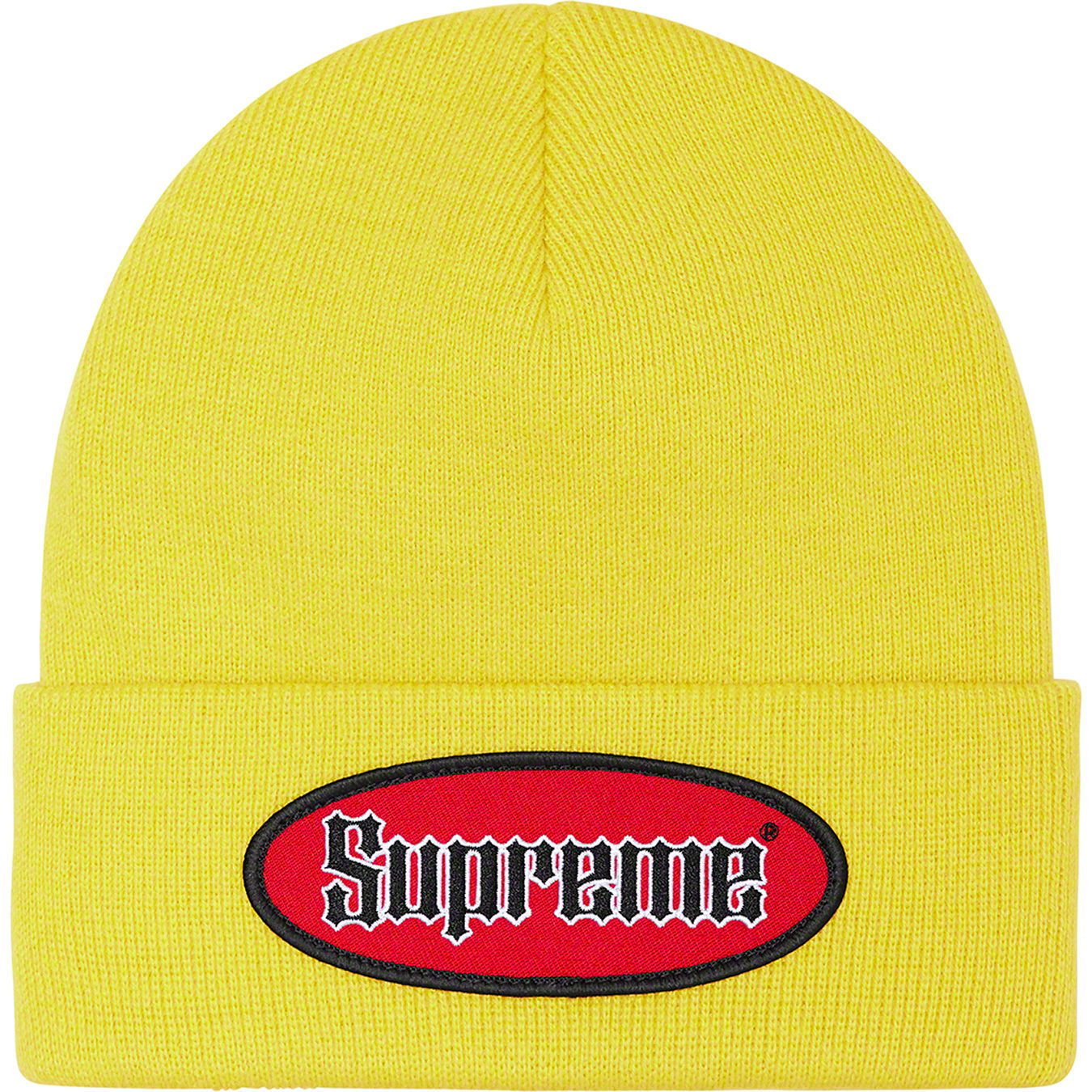 Oval Patch Beanie